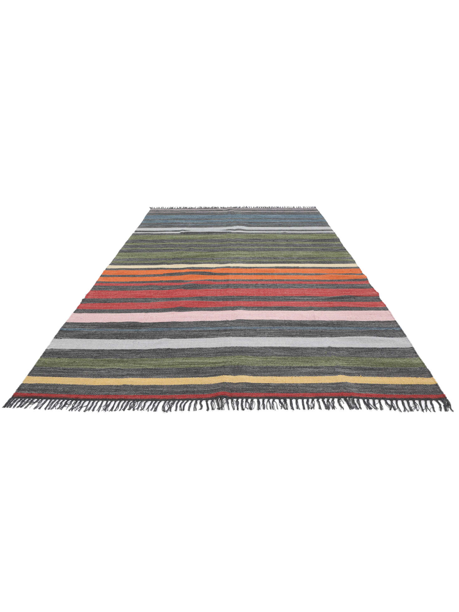 
    Rainbow Stripe - Multicolor - 160 x 230 cm
  