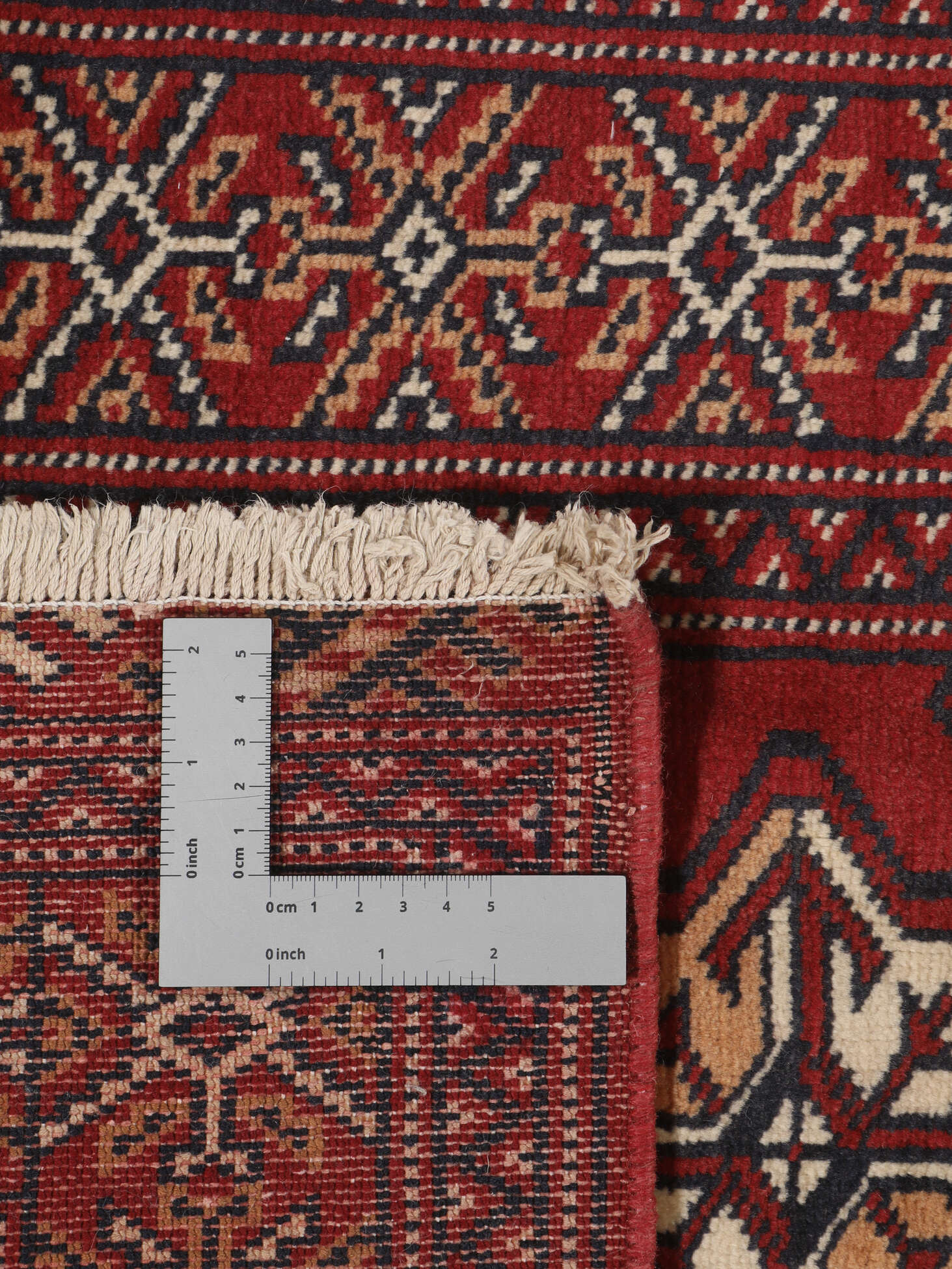 
    Turkaman - Dark red - 62 x 92 cm
  