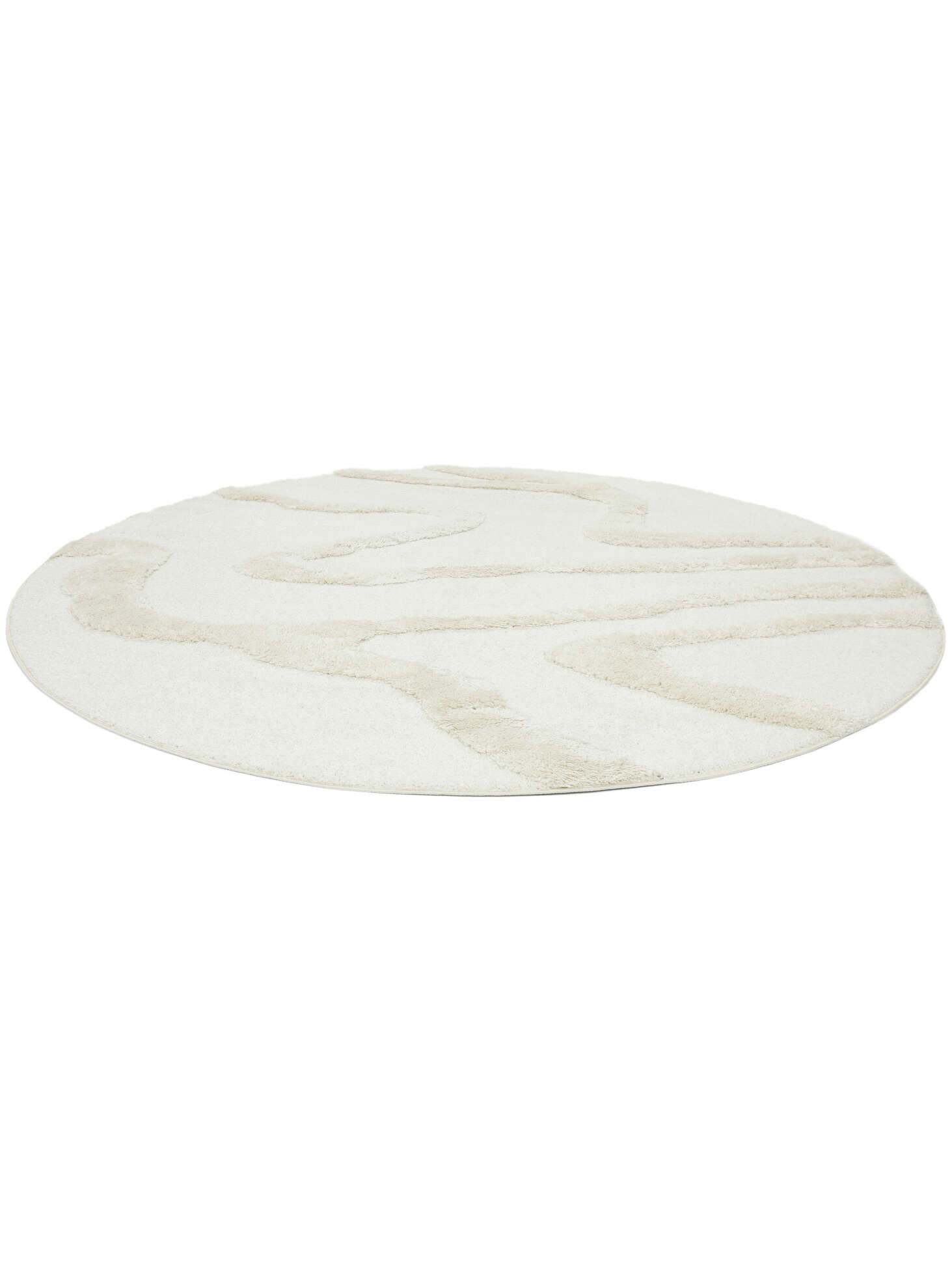 Ginori Off White, Round Ø 240 cm Rug Rugvista