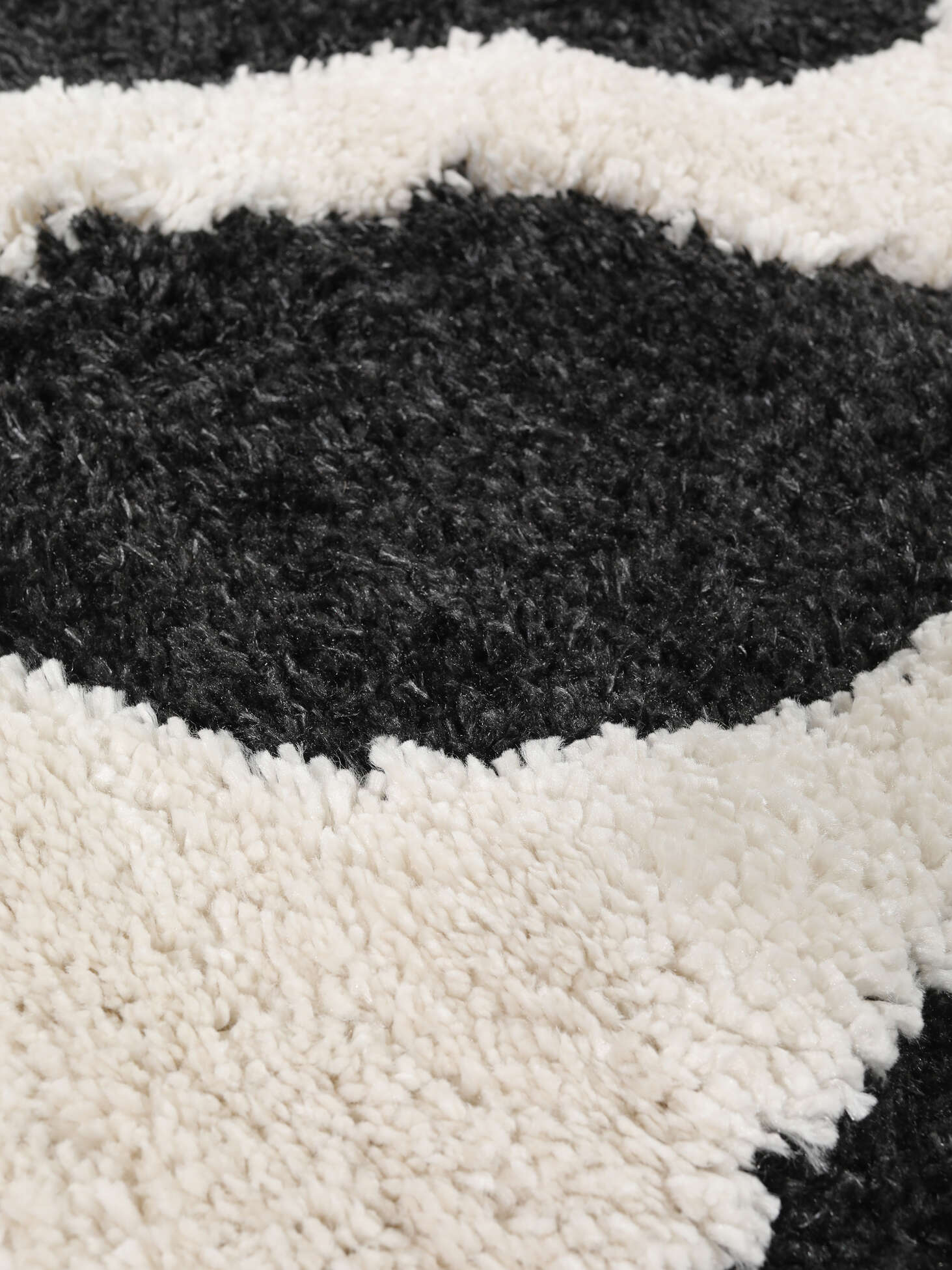 Ginori - Black / Off White, Runner 80 x 200 cm Rug - Rugvista