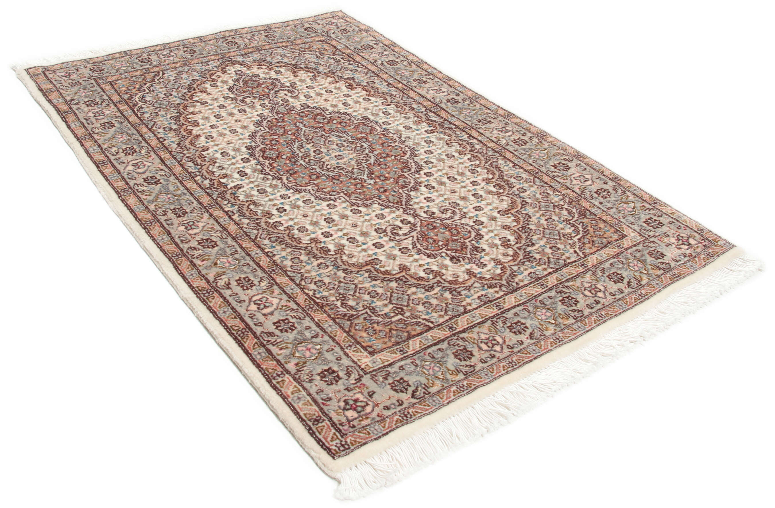 
    Tabriz 50 Raj with silk - Brown - 63 x 95 cm
  