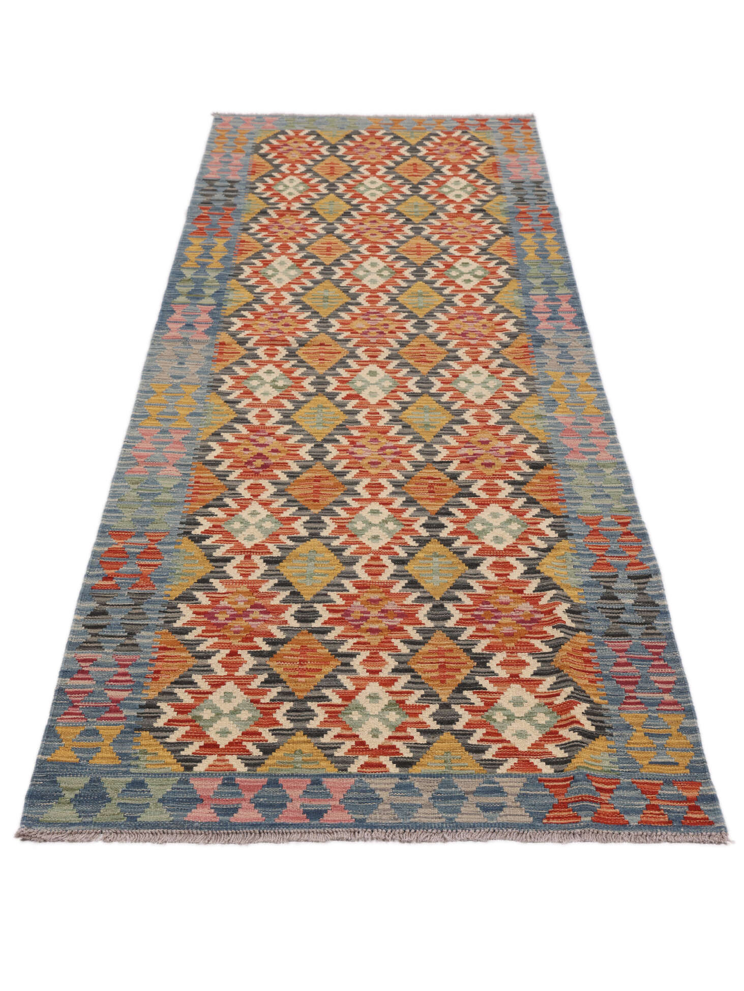 
    Kilim Afghan Old style - Brown - 83 x 291 cm
  