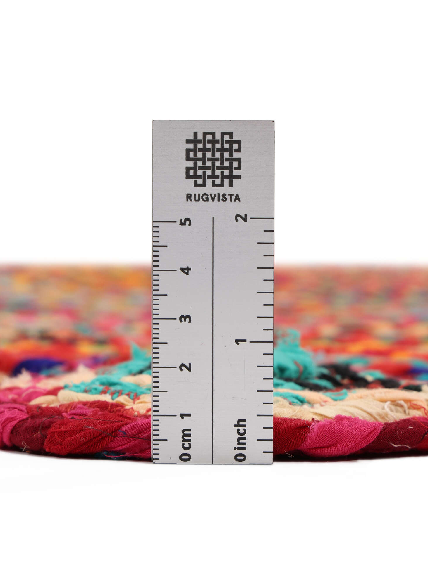 Tapis Jute Naturel Solana Dot 200 Cm - Rond Poil Moyen - Pour Intérieur & Extérieur Abrité