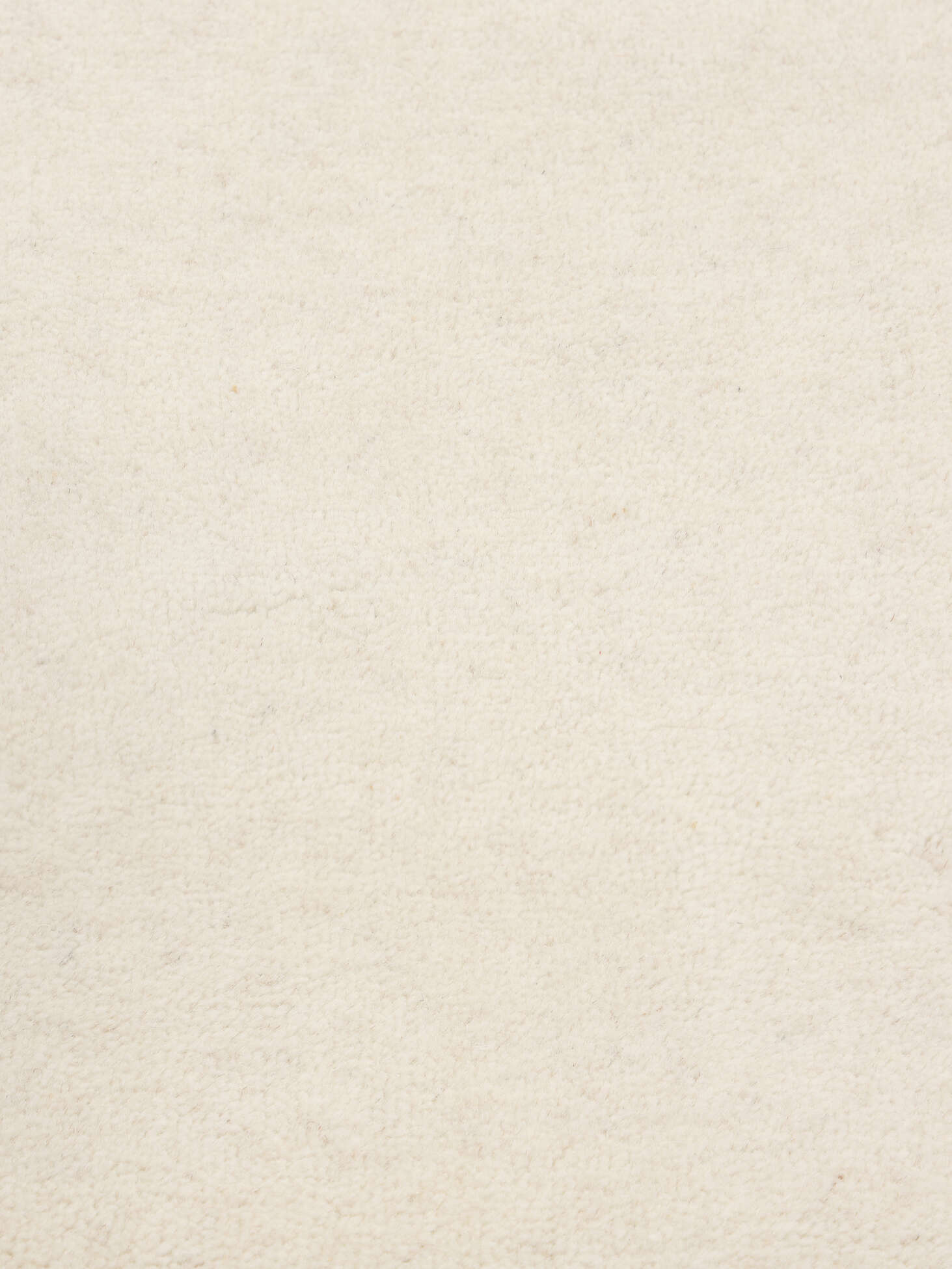 
    Handloom fringes - Ivory white - 100 x 160 cm
  