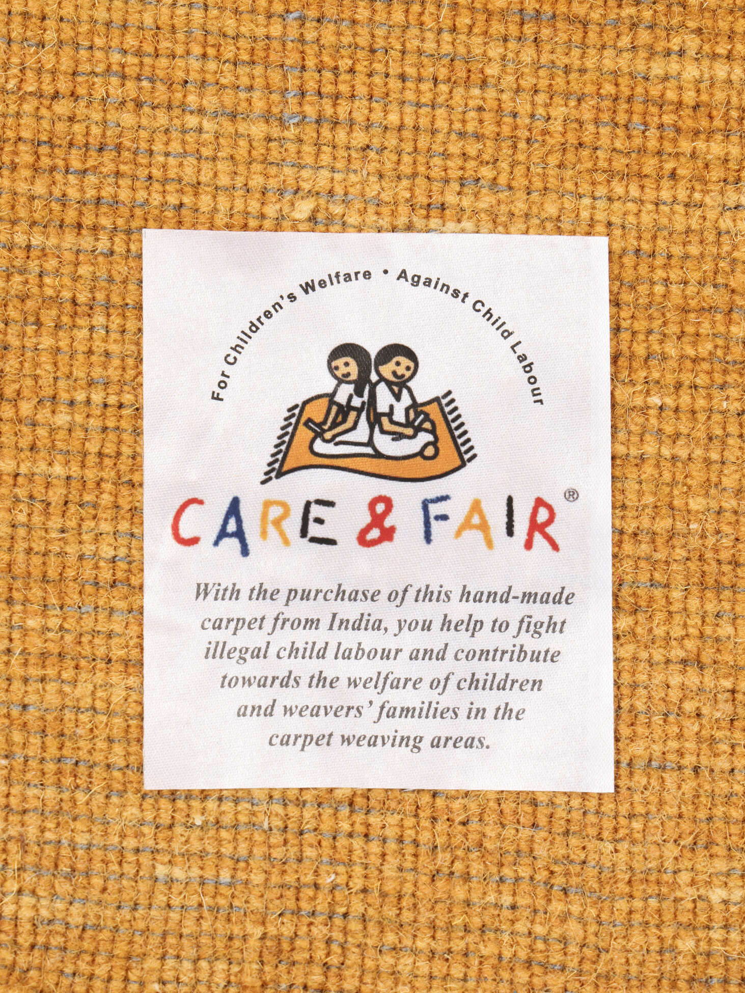 Tappeto rotondo per bambini (100 cm) Lionceau Arancione - Biancheria da  casa bambini - Eminza
