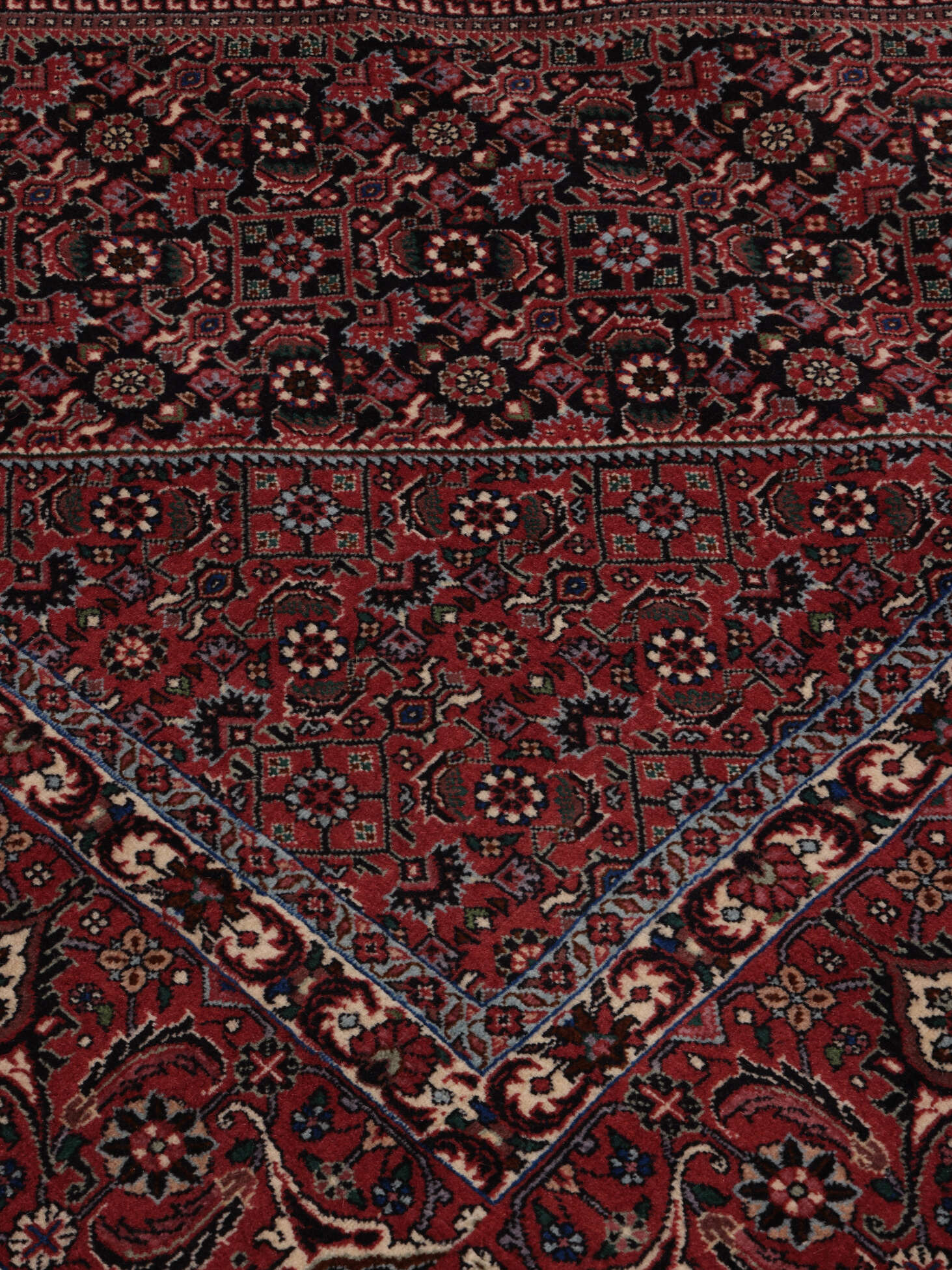 
    Bidjar Takab / Bukan - Dark red - 204 x 320 cm
  