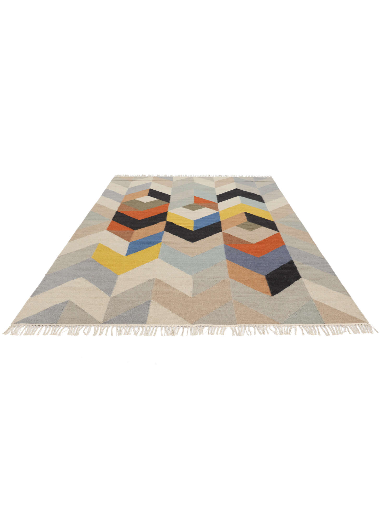 Atlas - Gris / Beige 200 x 290 cm Tapis - Rugvista