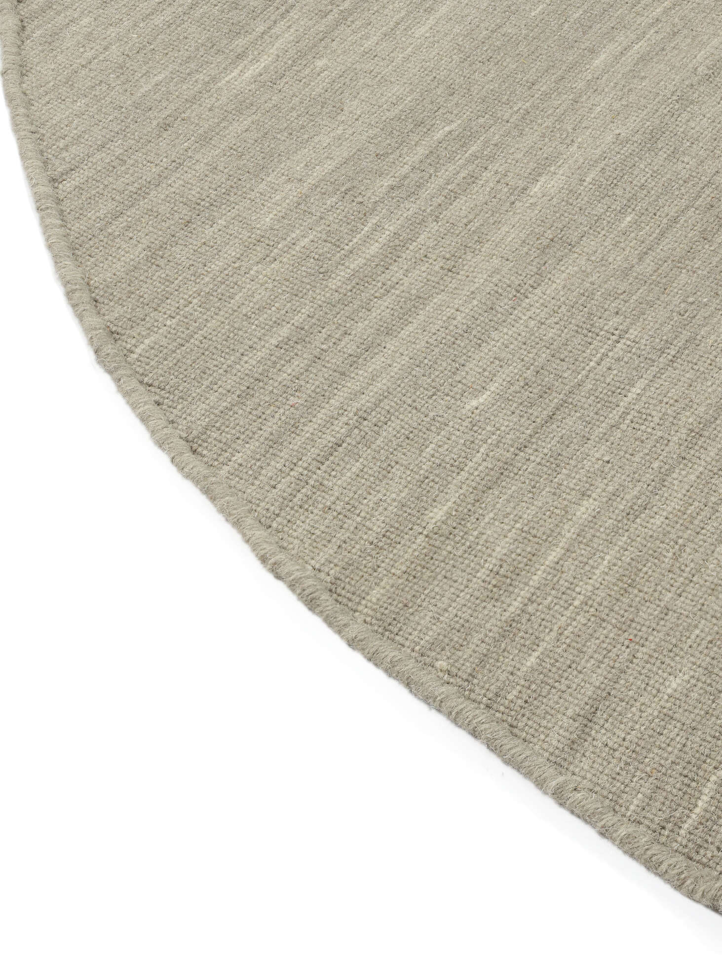 
    Kilim loom - Light grey / Beige - Ø 200 cm
  