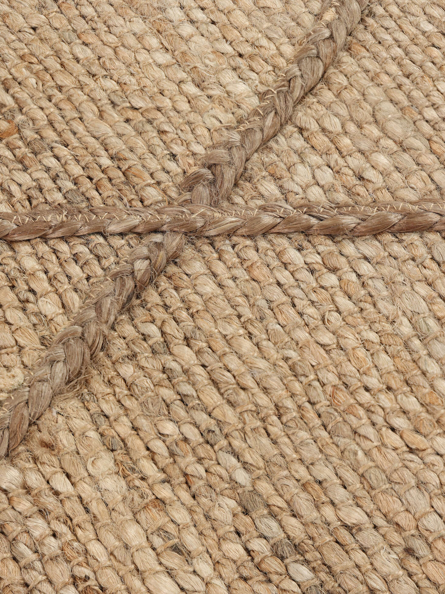 Diamond Jute - Beige 80 x 150 cm Tappeto In Iuta - Rugvista