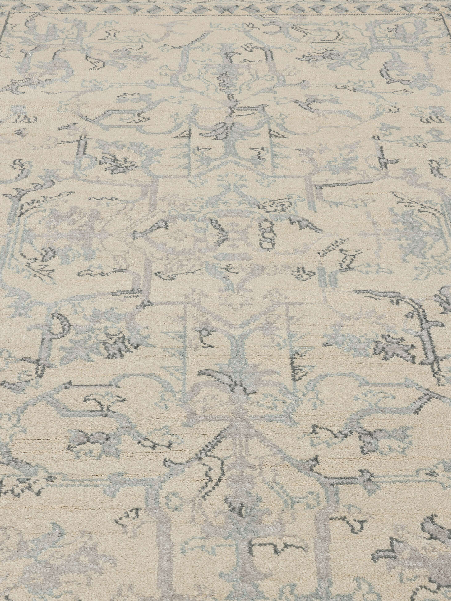 Ziegler Manhattan Beige / Light Blue 140 x 200 cm Rug Rugvista