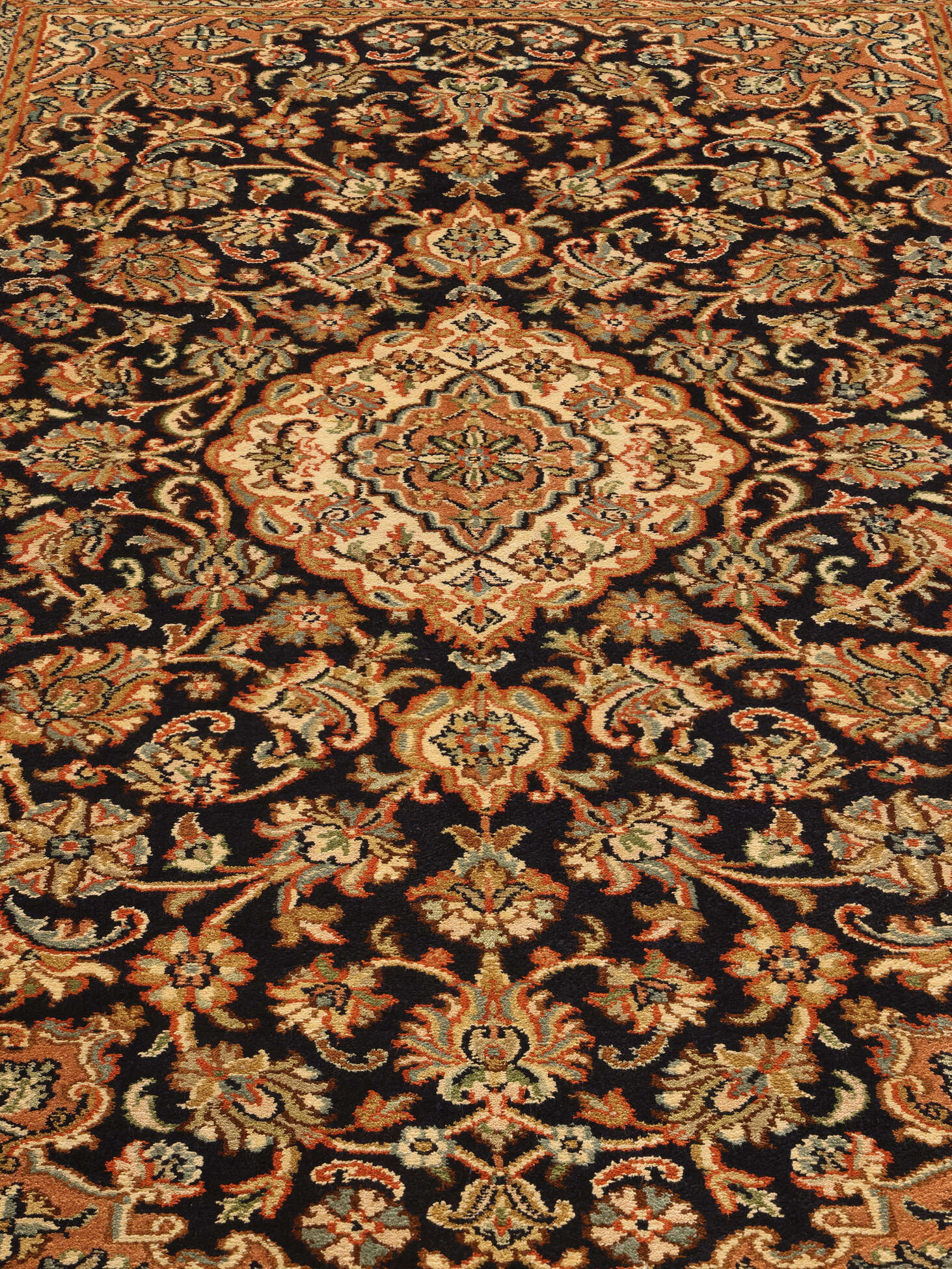 
    Kashmir pure silk 24 / 24 Quality - Brown - 64 x 99 cm
  