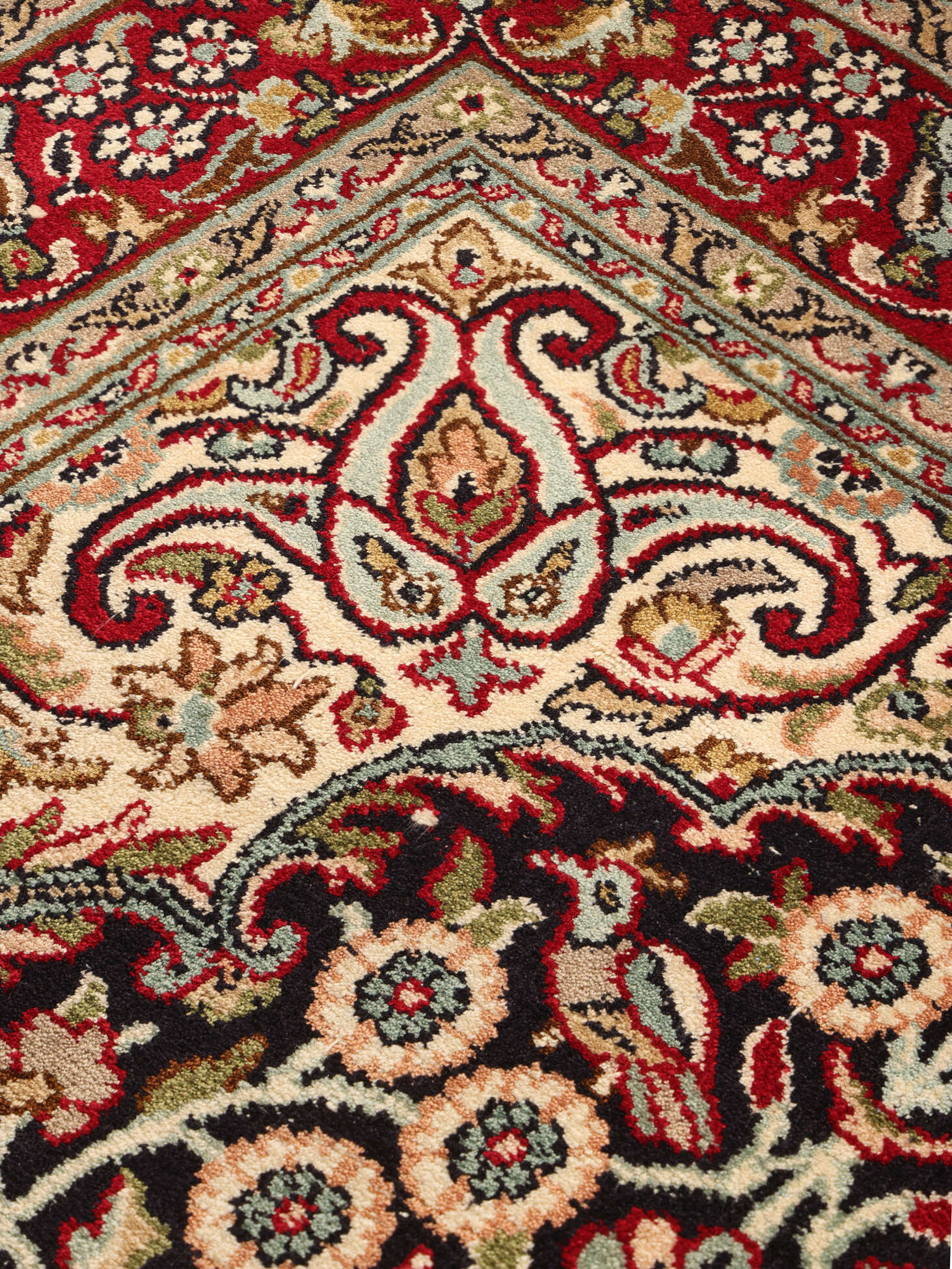
    Kashmir pure silk 24 / 24 Quality - Brown - 62 x 97 cm
  