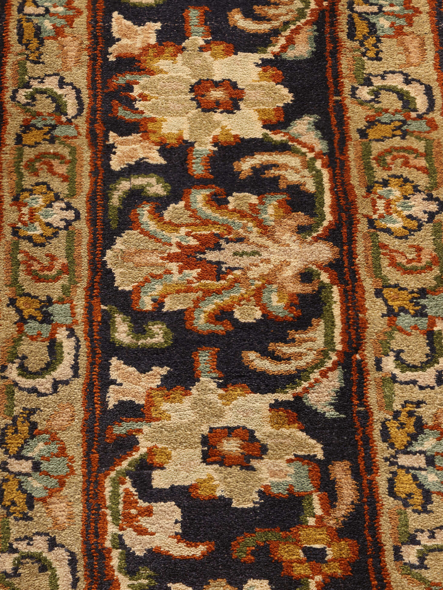 
    Kashmir pure silk 24 / 24 Quality - Brown - 64 x 93 cm
  