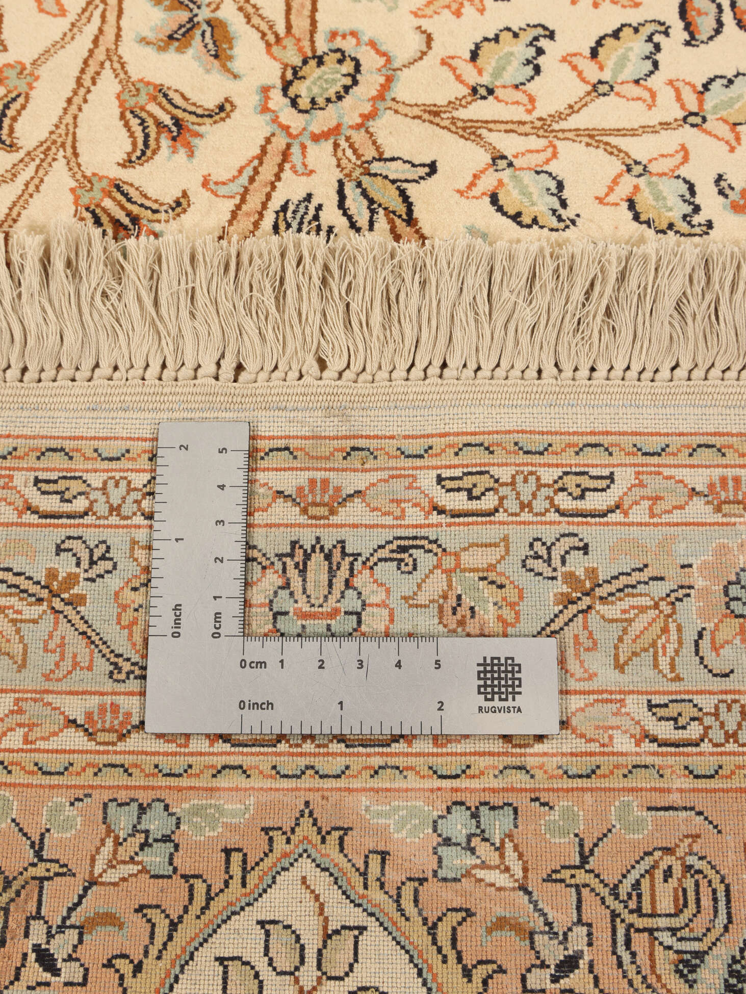 
    Kashmir pure silk 24 / 24 Quality - Brown - 50 x 127 cm
  