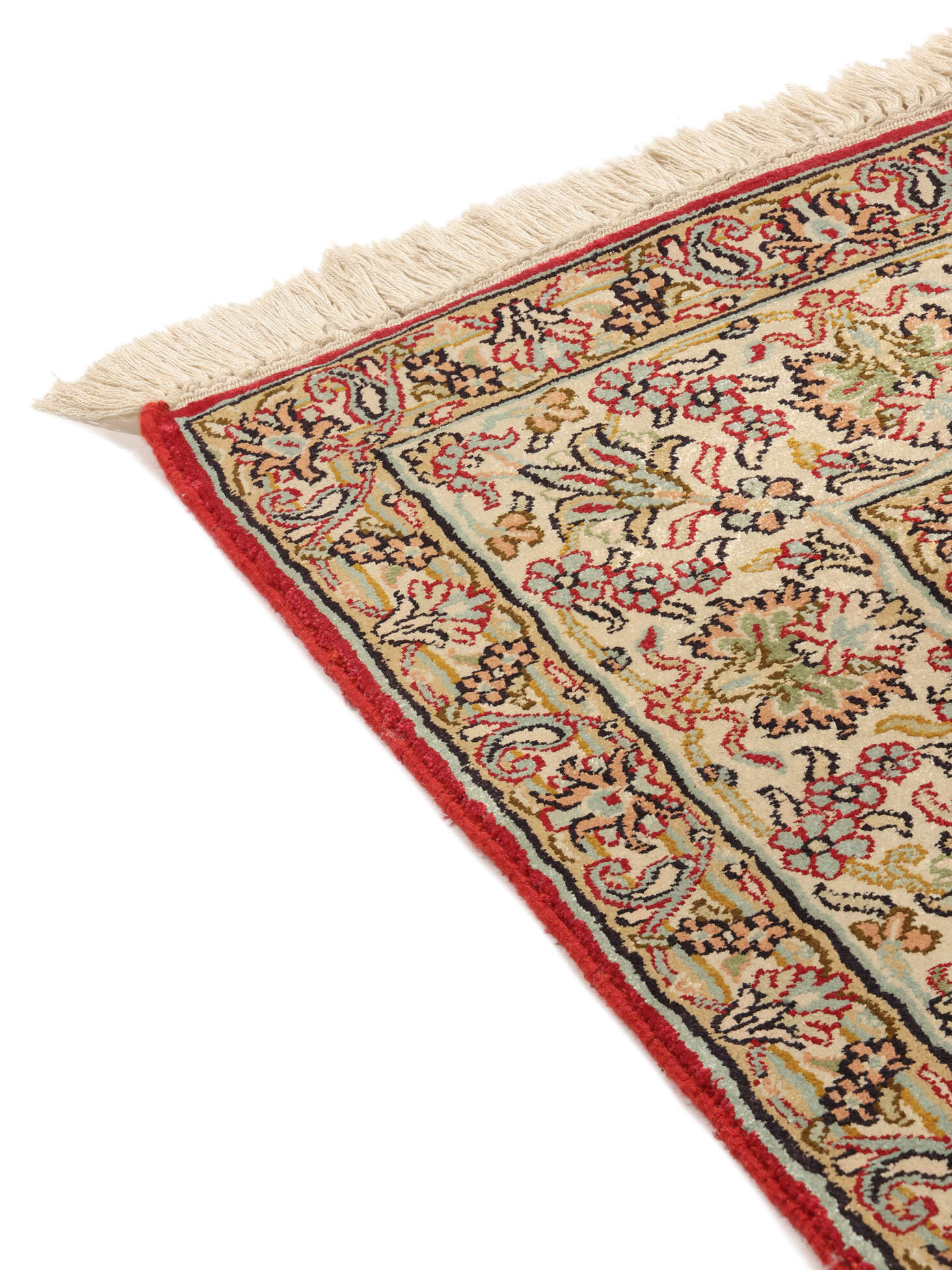 
    Kashmir pure silk 24 / 24 Quality - Brown - 92 x 158 cm
  