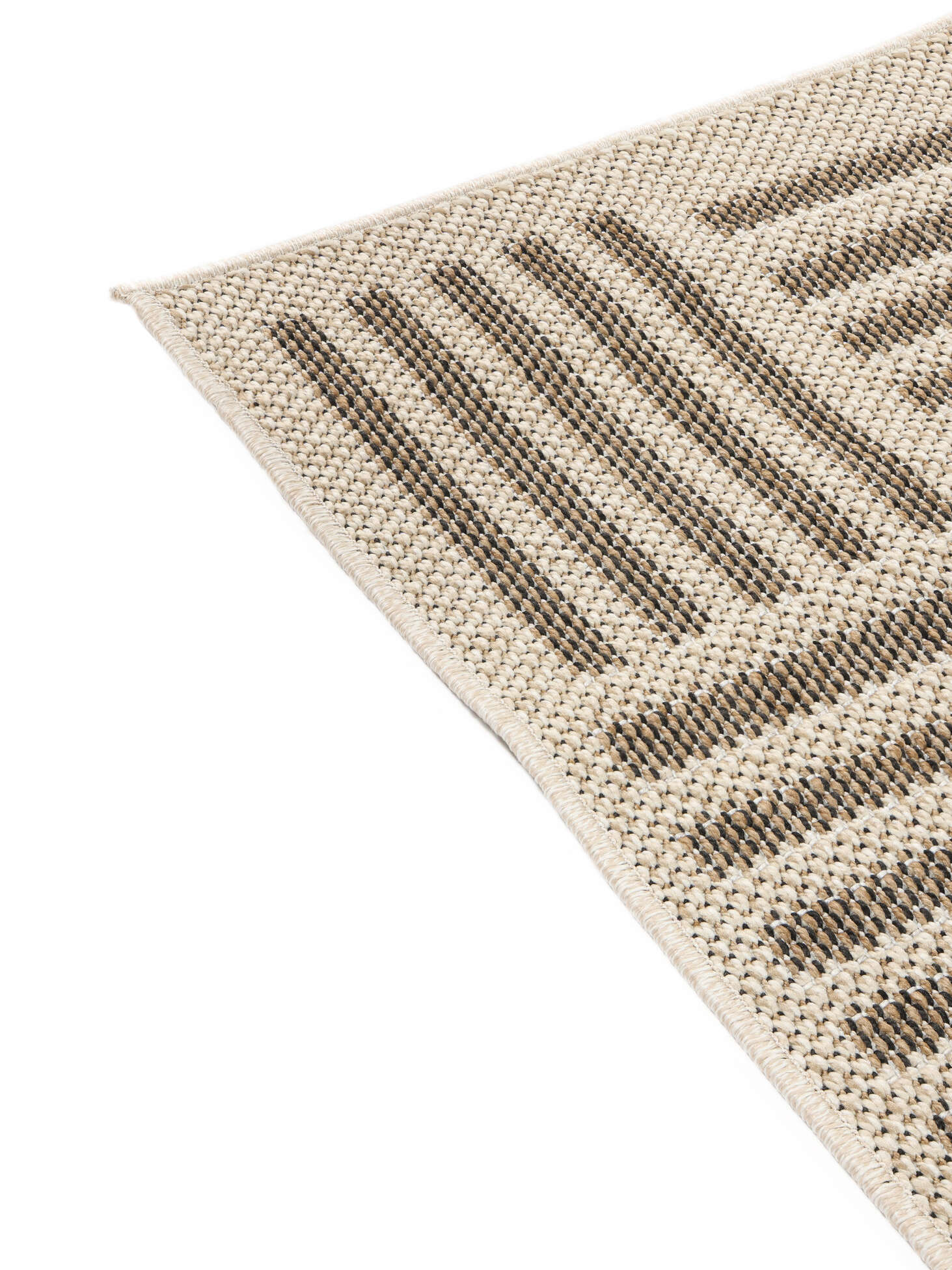 Rugvista Essential - Blanche - Marron 200 x 300 cm Tapis - Rugvista