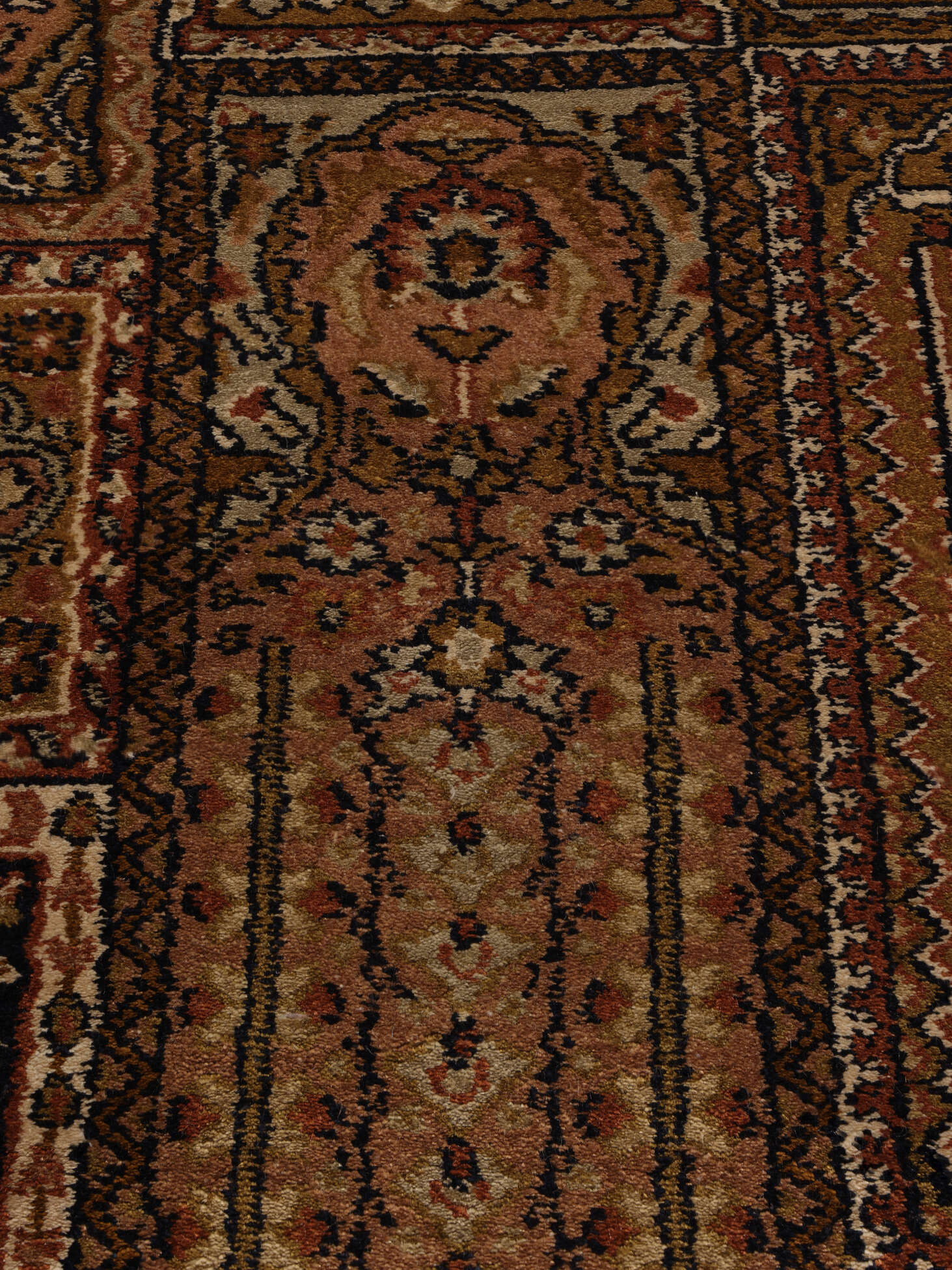 
    Kashmir pure silk 24 / 24 Quality - Brown - 78 x 302 cm
  