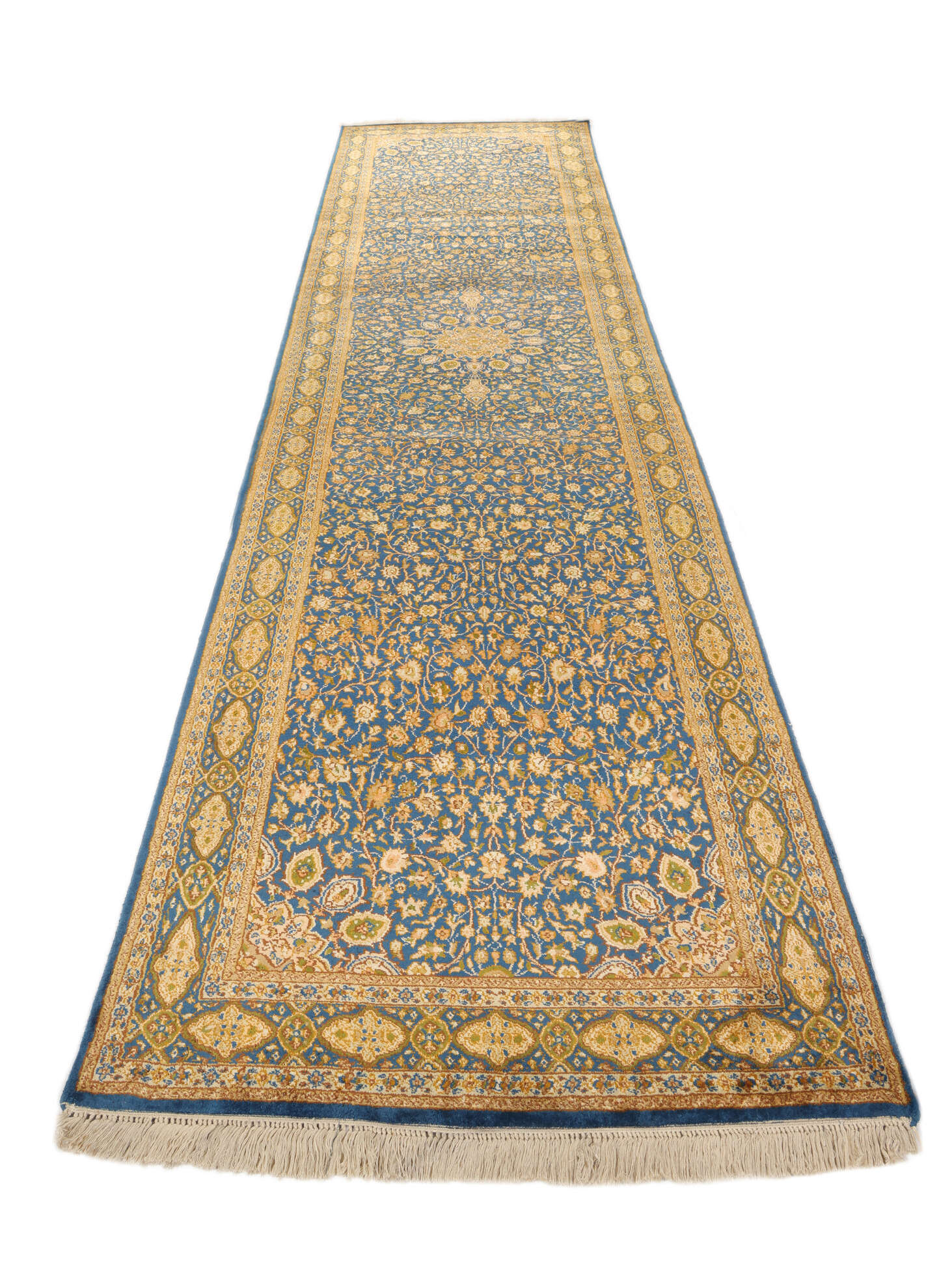 
    Kashmir pure silk 24 / 24 Quality - Brown - 75 x 315 cm
  