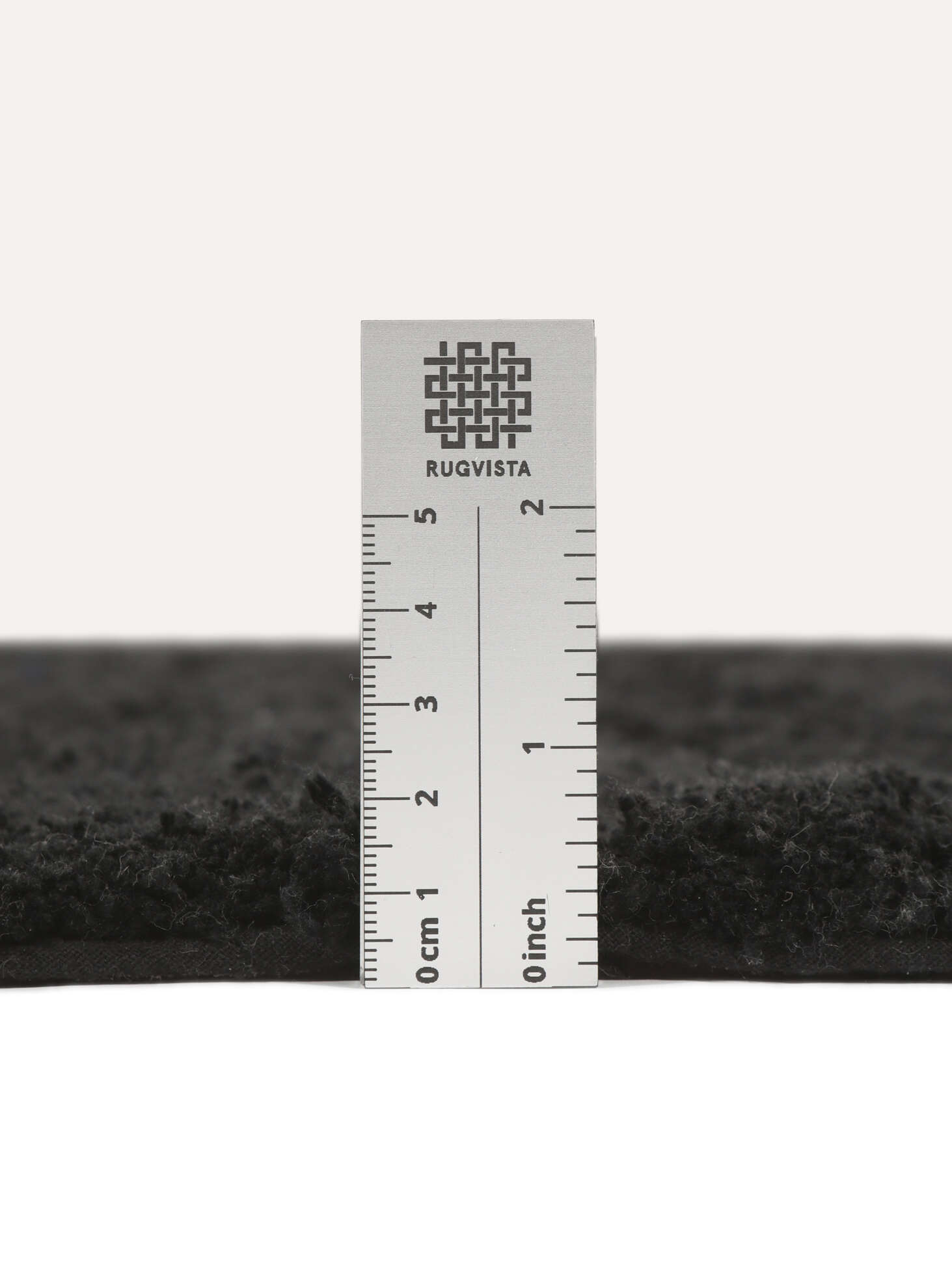 Breeze Black, Round Ø 90 cm Bath Mat Rugvista