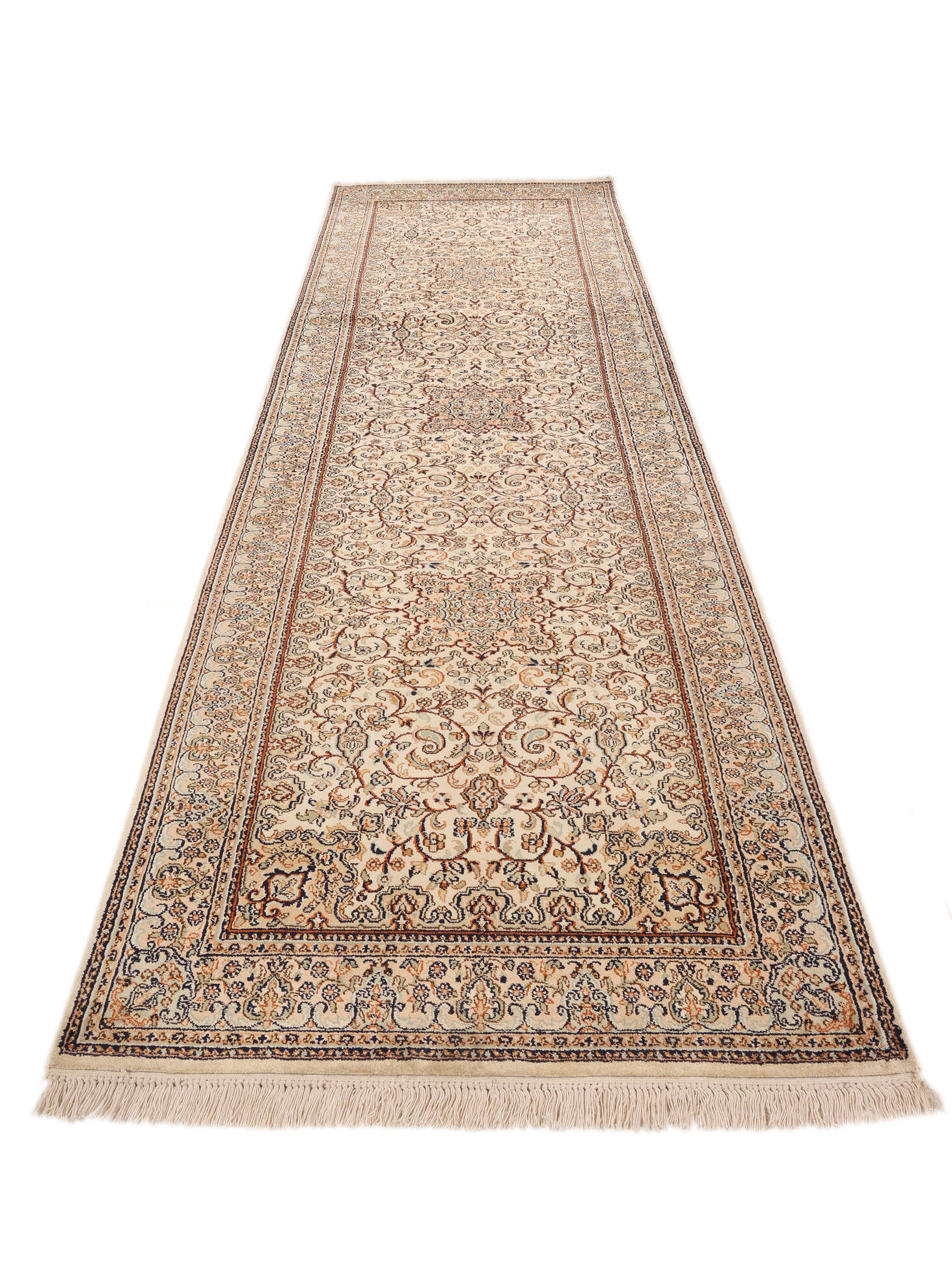 
    Kashmir pure silk - Brown - 82 x 277 cm
  