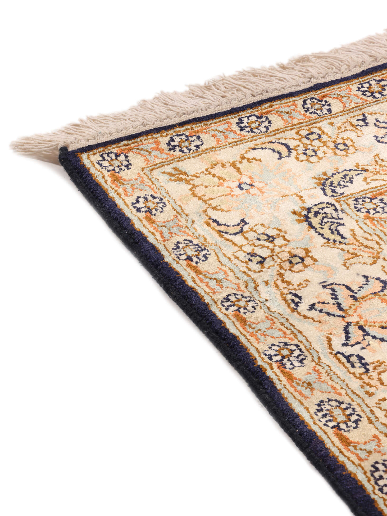 
    Kashmir pure silk - Brown - 78 x 302 cm
  