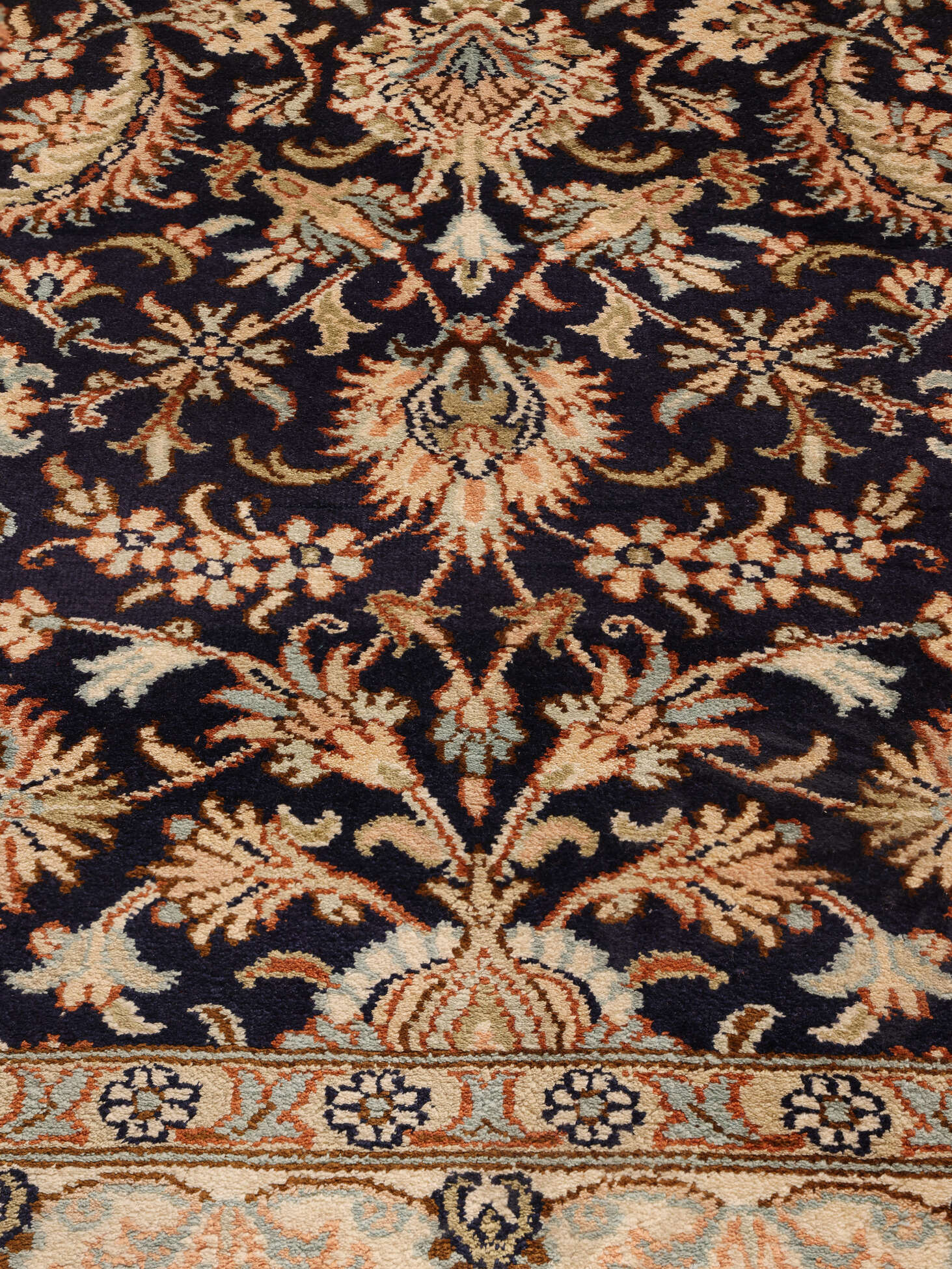 
    Kashmir pure silk - Brown - 78 x 302 cm
  