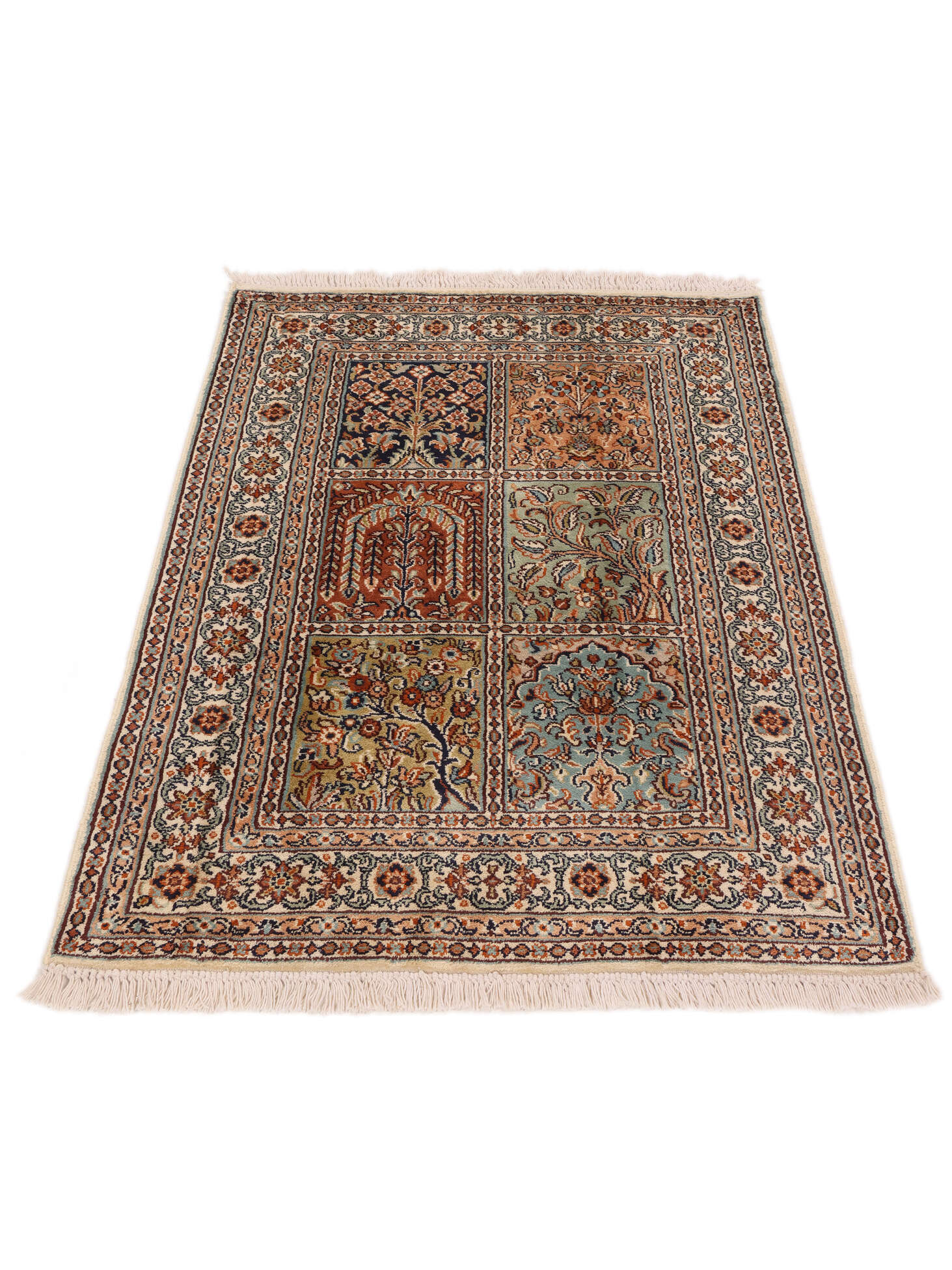 
    Kashmir pure silk - Brown - 63 x 92 cm
  