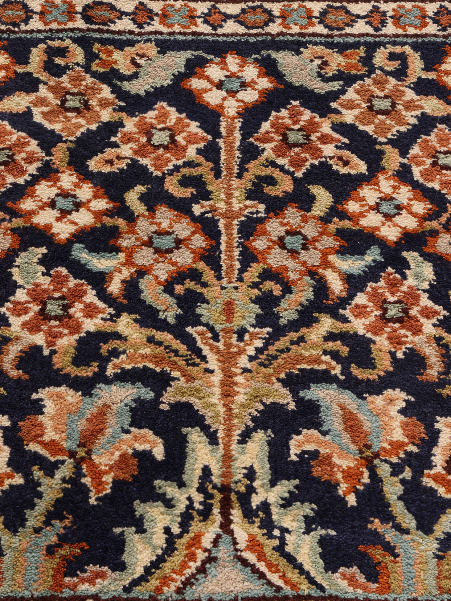 
    Kashmir pure silk - Brown - 63 x 92 cm
  