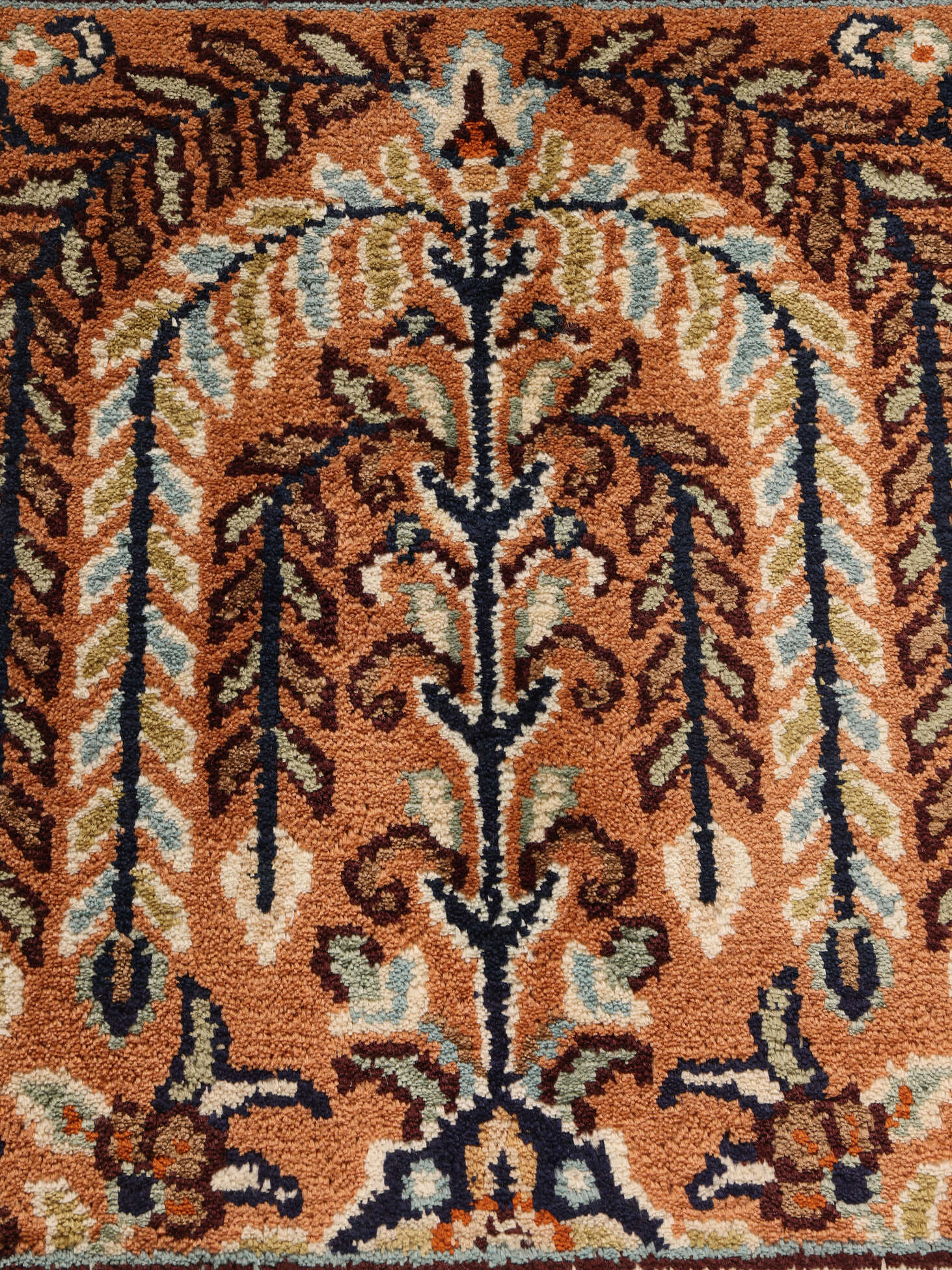 
    Kashmir pure silk - Brown - 65 x 93 cm
  