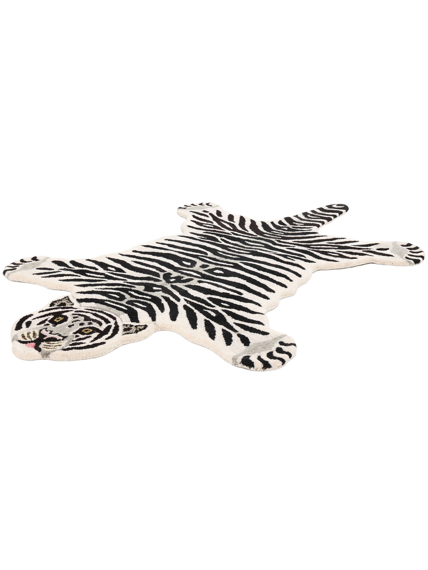 
    Tiger - White - 100 x 160 cm
  