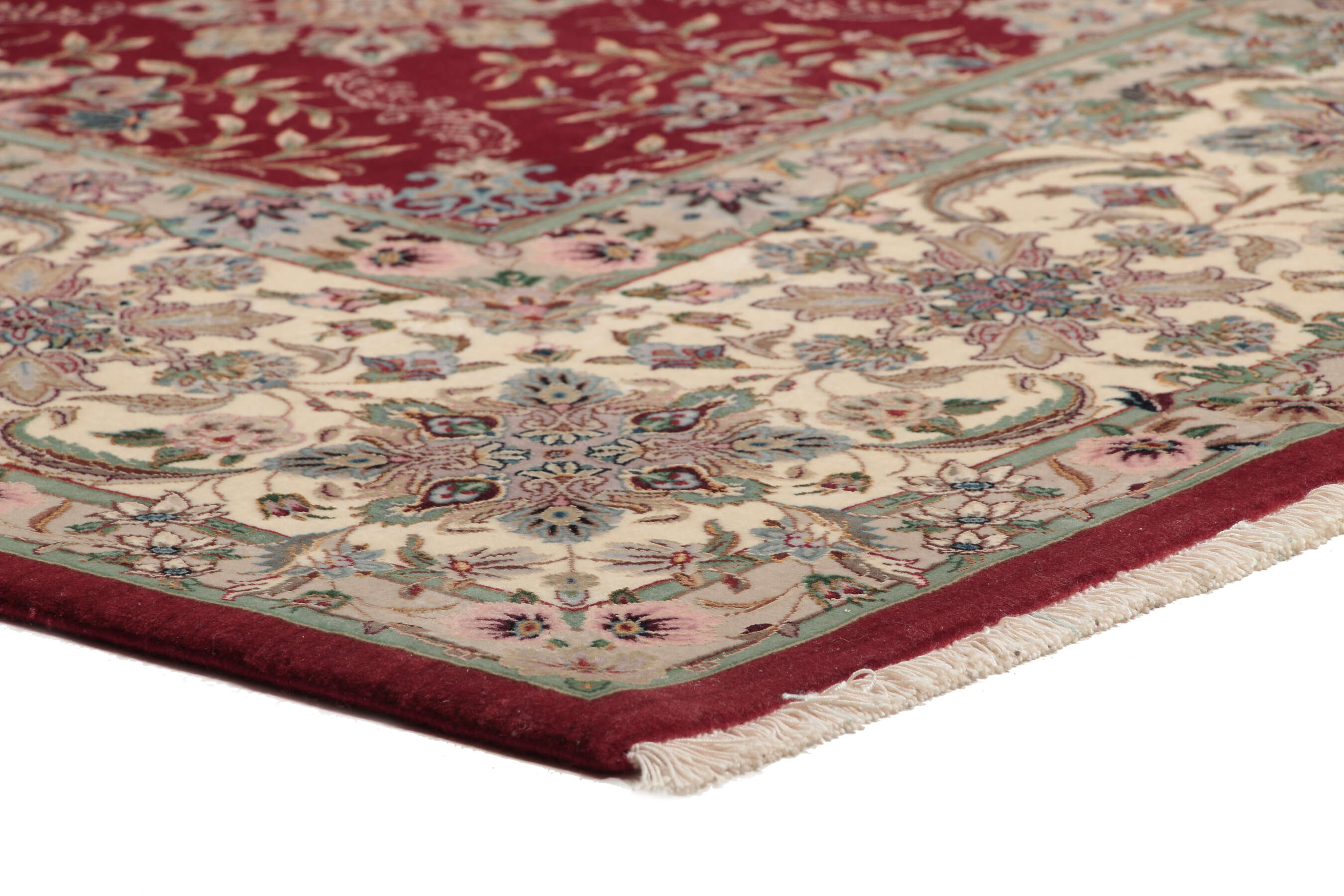 
    Isfahan Sherkat silk warp - Brown - 245 x 295 cm
  