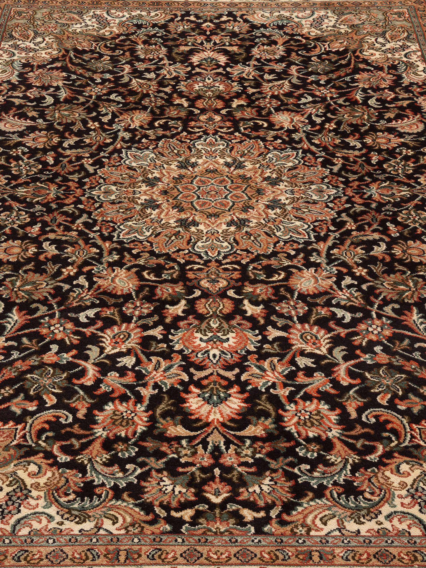 
    Kashmir pure silk - Brown - 129 x 188 cm
  