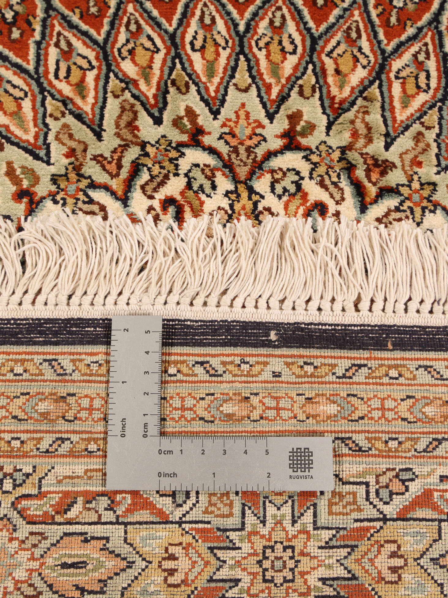 
    Kashmir pure silk - Brown - 132 x 187 cm
  