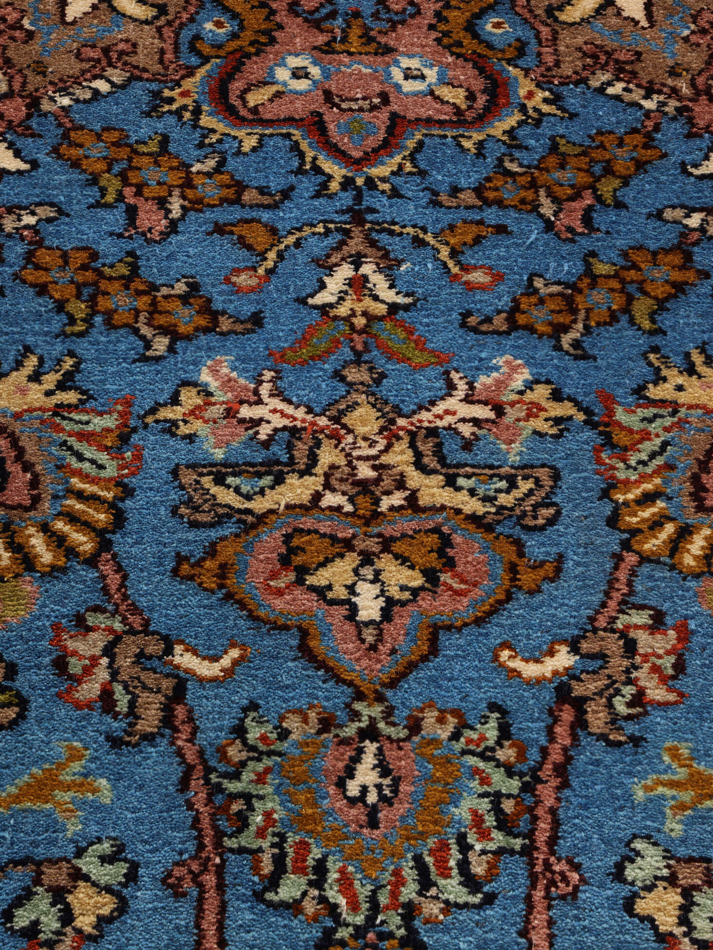 
    Kashmir pure silk 24 / 24 Quality - Brown - 124 x 187 cm
  
