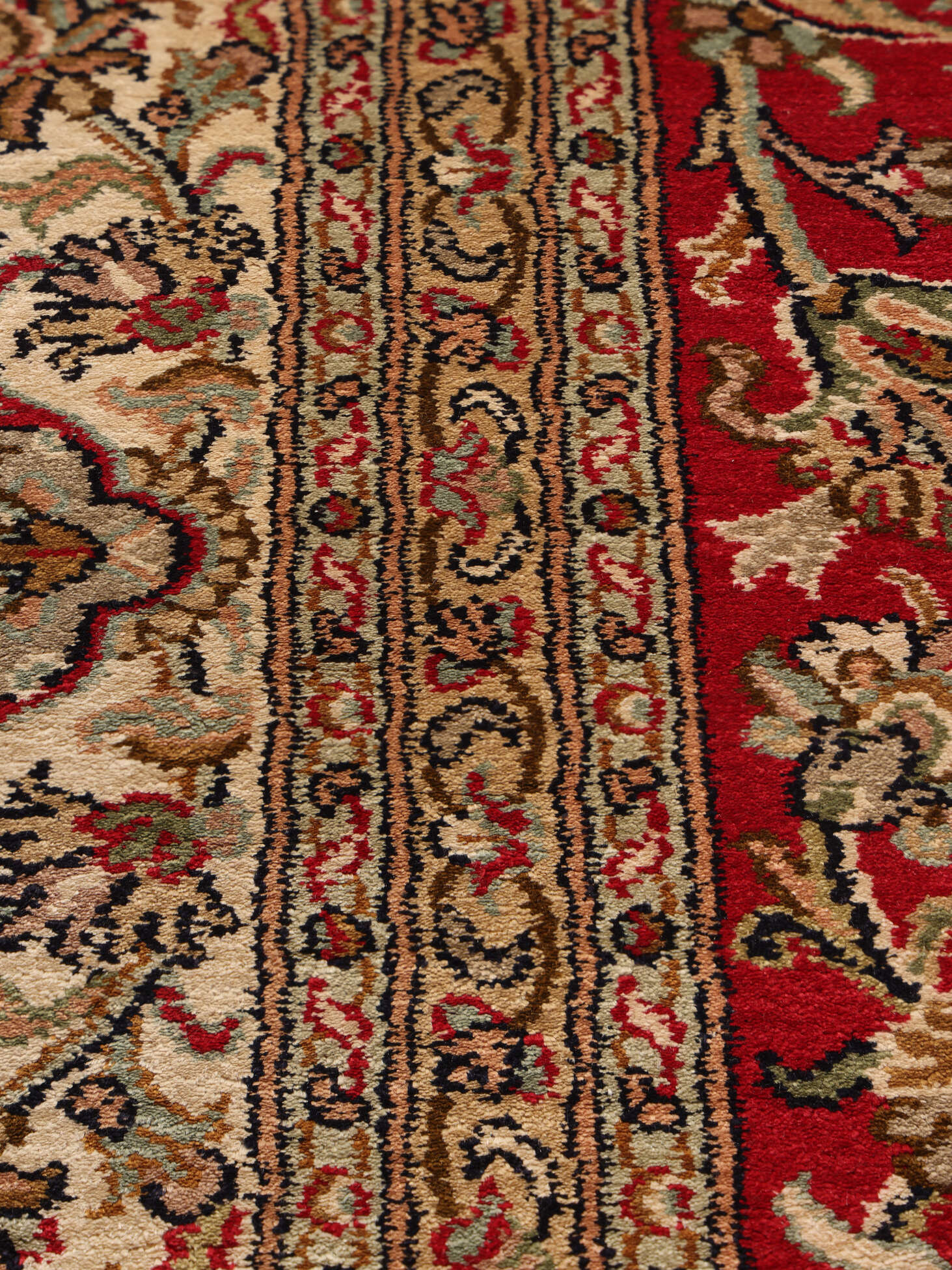 
    Kashmir pure silk 24 / 24 Quality - Brown - 126 x 187 cm
  