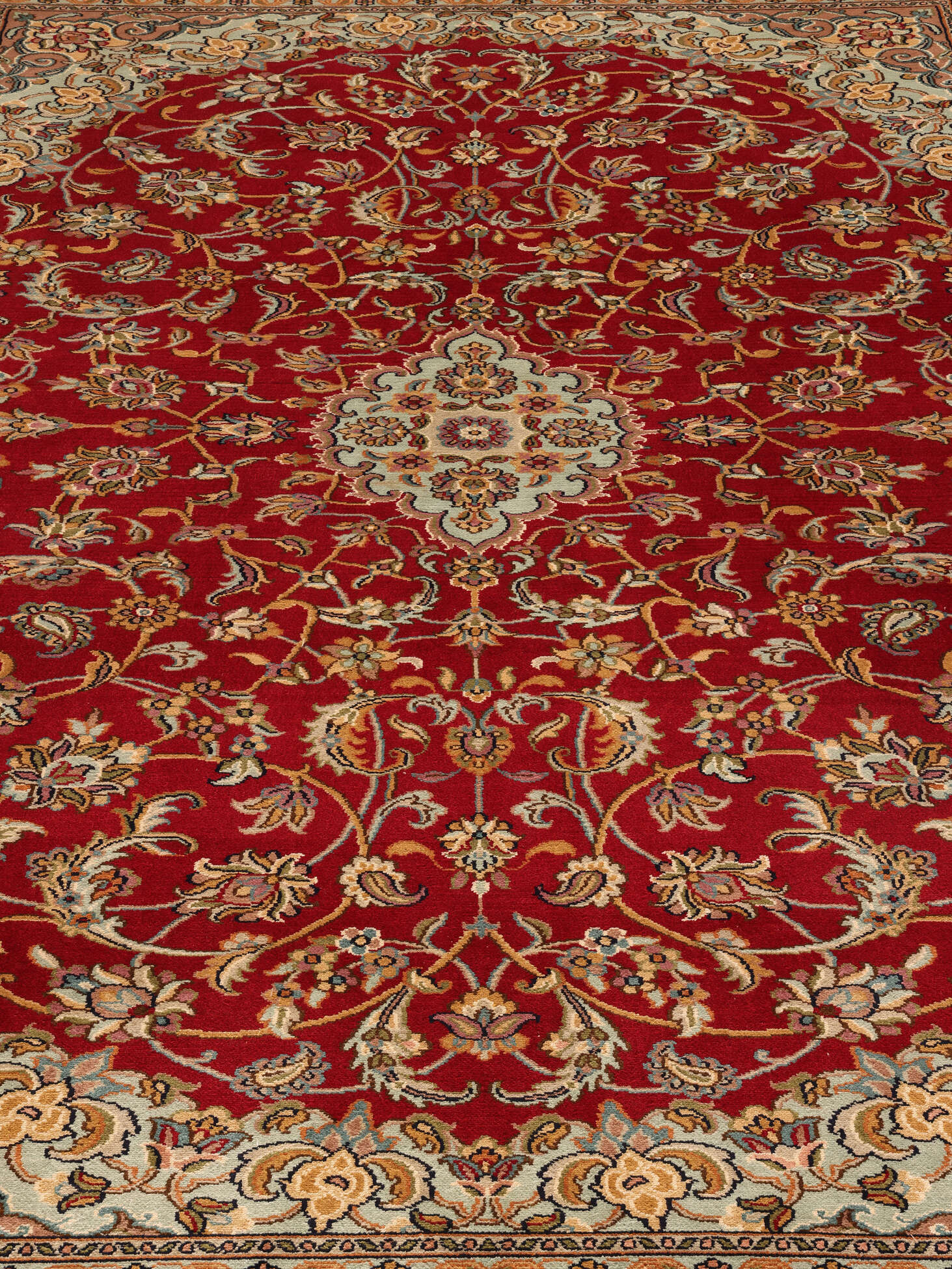 
    Kashmir pure silk 24 / 24 Quality - Brown - 126 x 188 cm
  