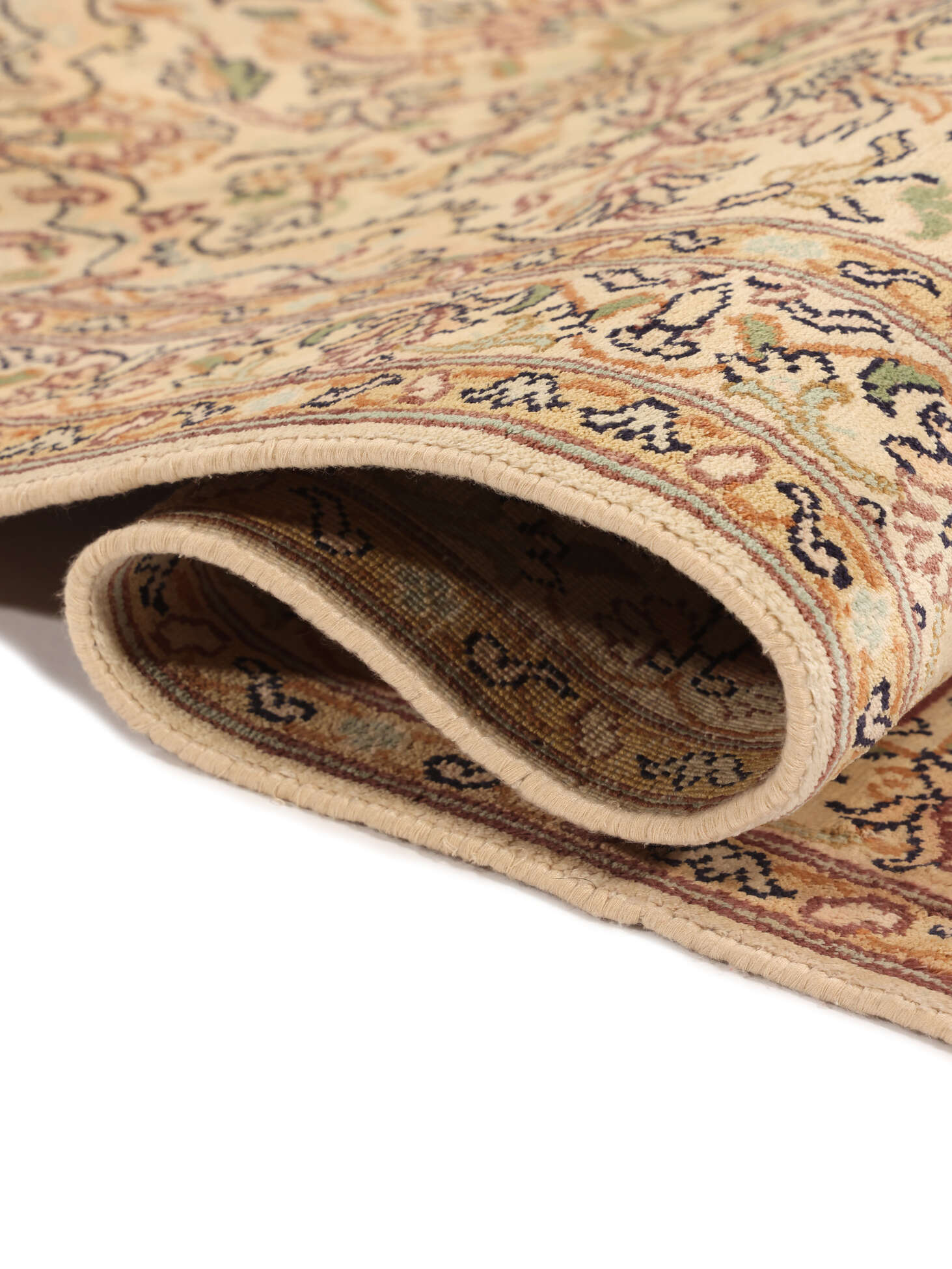 
    Kashmir pure silk - Brown - 65 x 95 cm
  