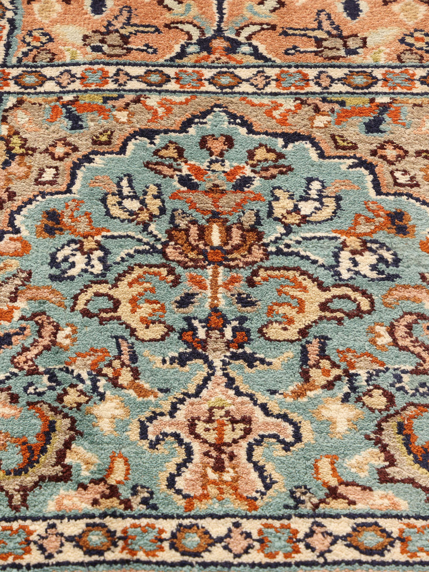 
    Kashmir pure silk - Brown - 80 x 132 cm
  