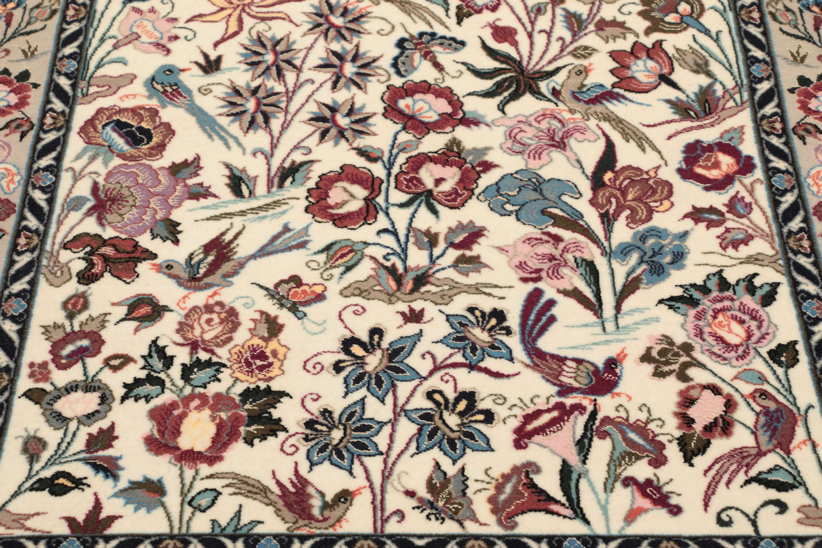 
    Isfahan silk warp - Brown - 76 x 308 cm
  