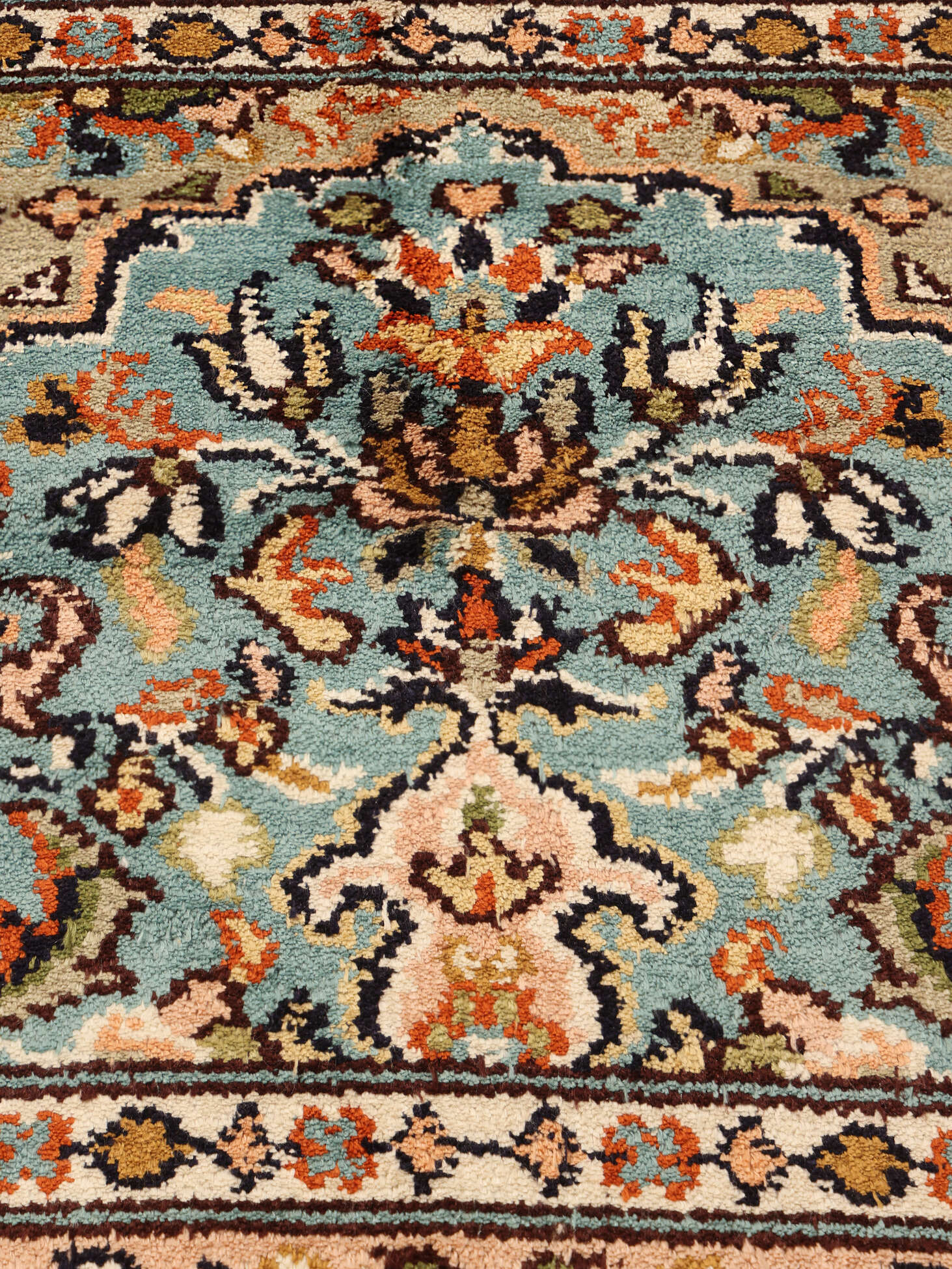 
    Kashmir pure silk - Brown - 81 x 121 cm
  