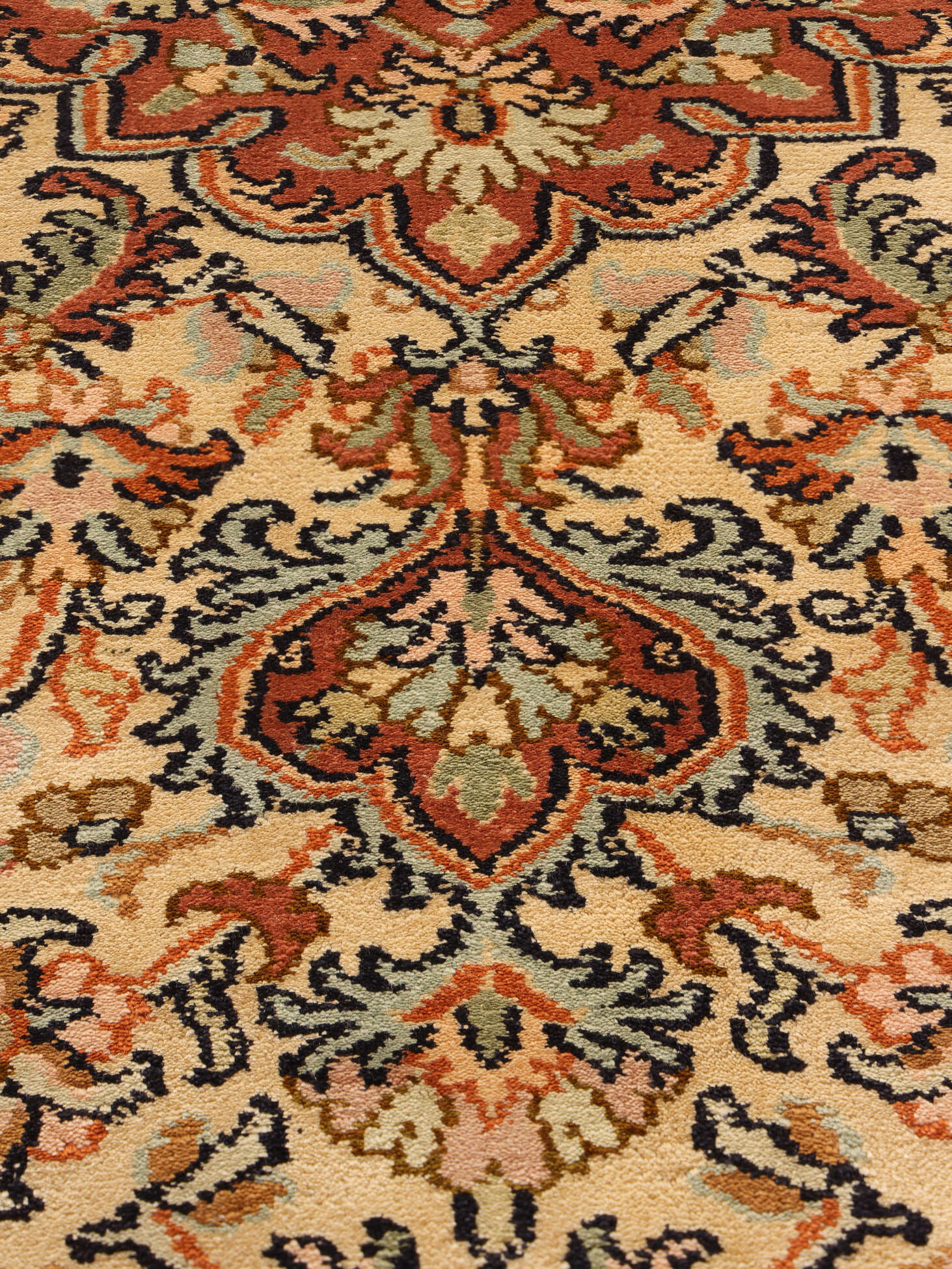 
    Kashmir pure silk 24 / 24 Quality - Brown - 79 x 125 cm
  