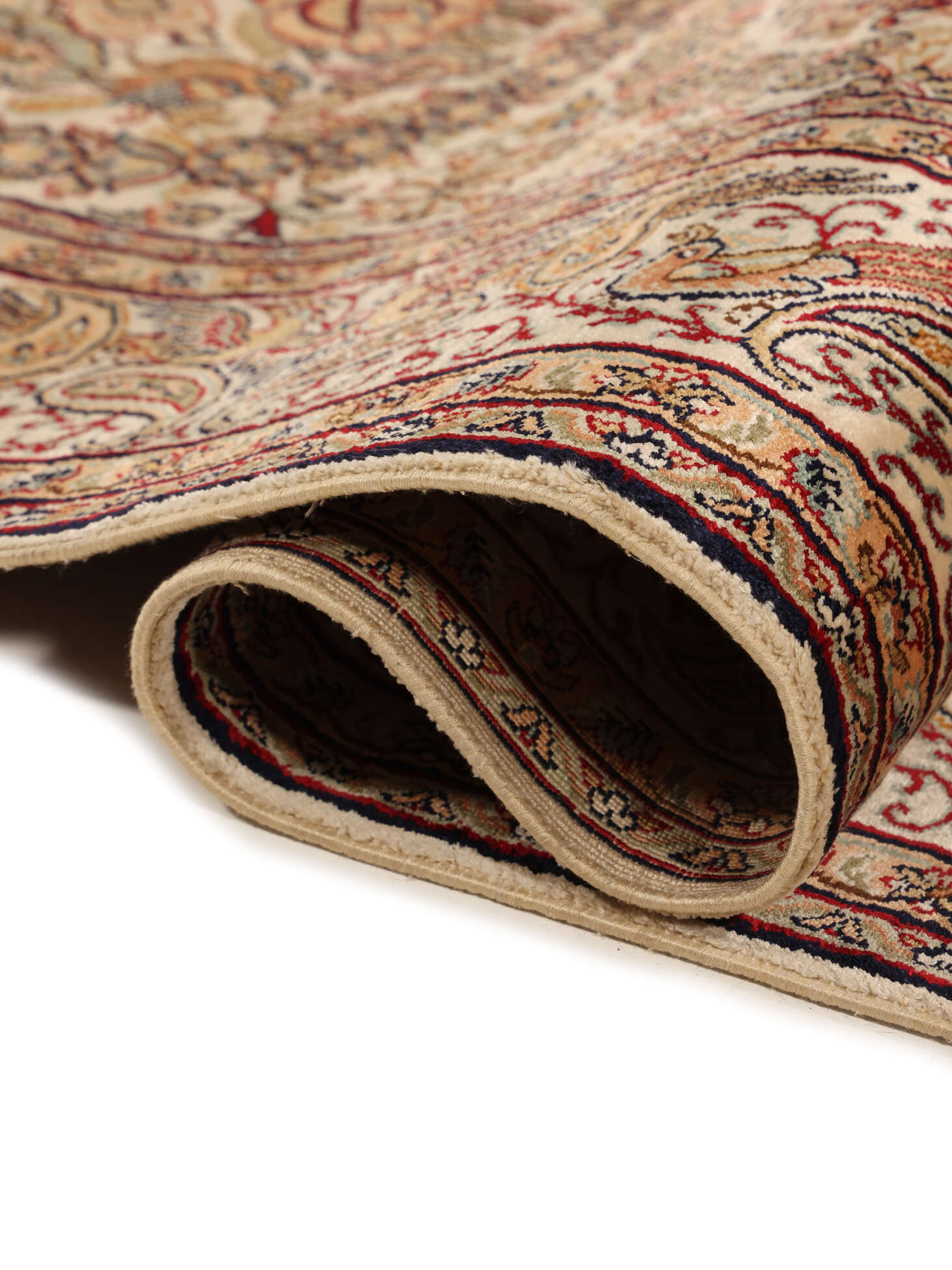 
    Kashmir pure silk 24 / 24 Quality - Brown - 96 x 358 cm
  