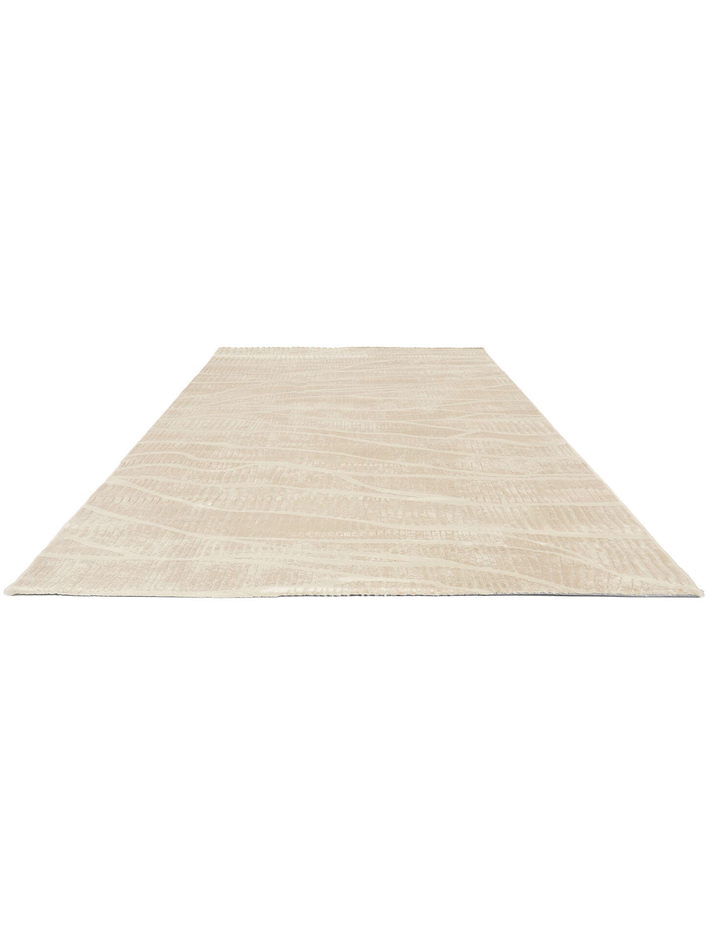 Passatoia Rhombus antiscivolo in pvc beige, 50x180 cm