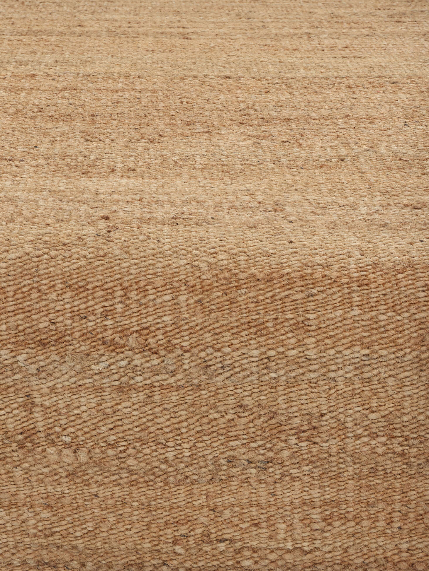 Solana Plain Jute Tappeto - Beige Ø 200 Tappeto Rotondo - CarpetVista