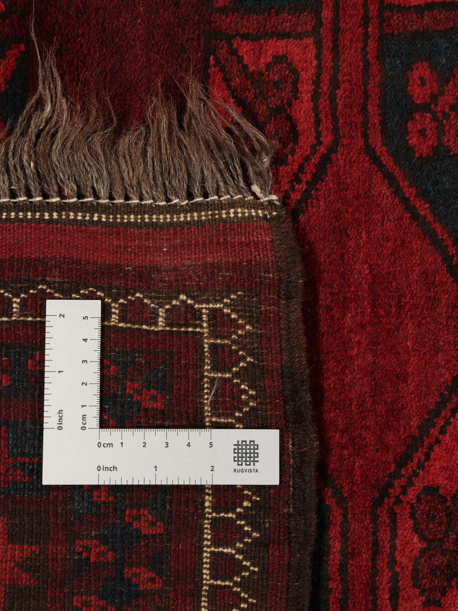
    Afghan Khal Mohammadi - Dark red - 113 x 218 cm
  