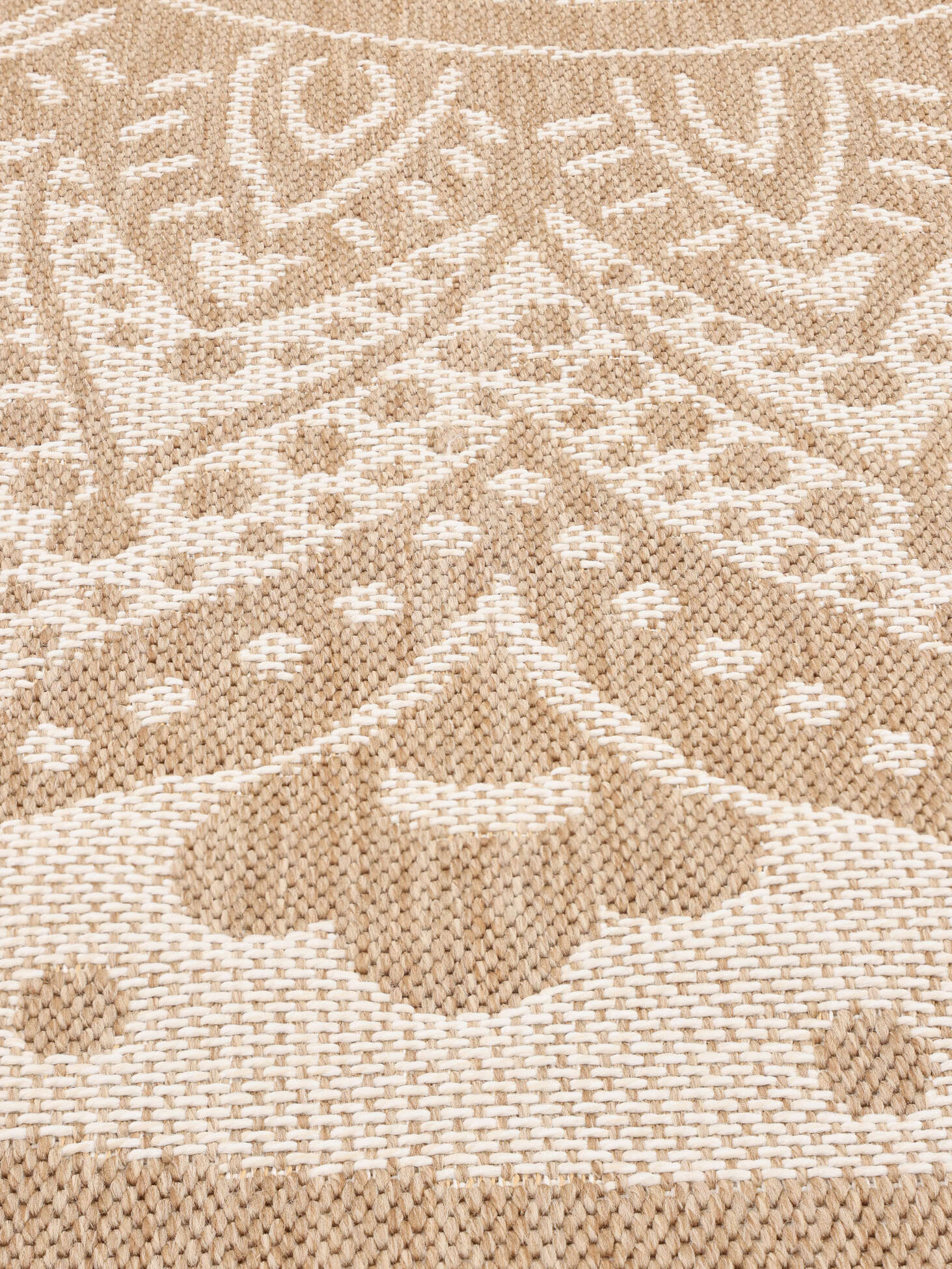 Rugvista Essential - Mezzo - Beige / Bianco 100 x 160 cm Tappeto - Rugvista