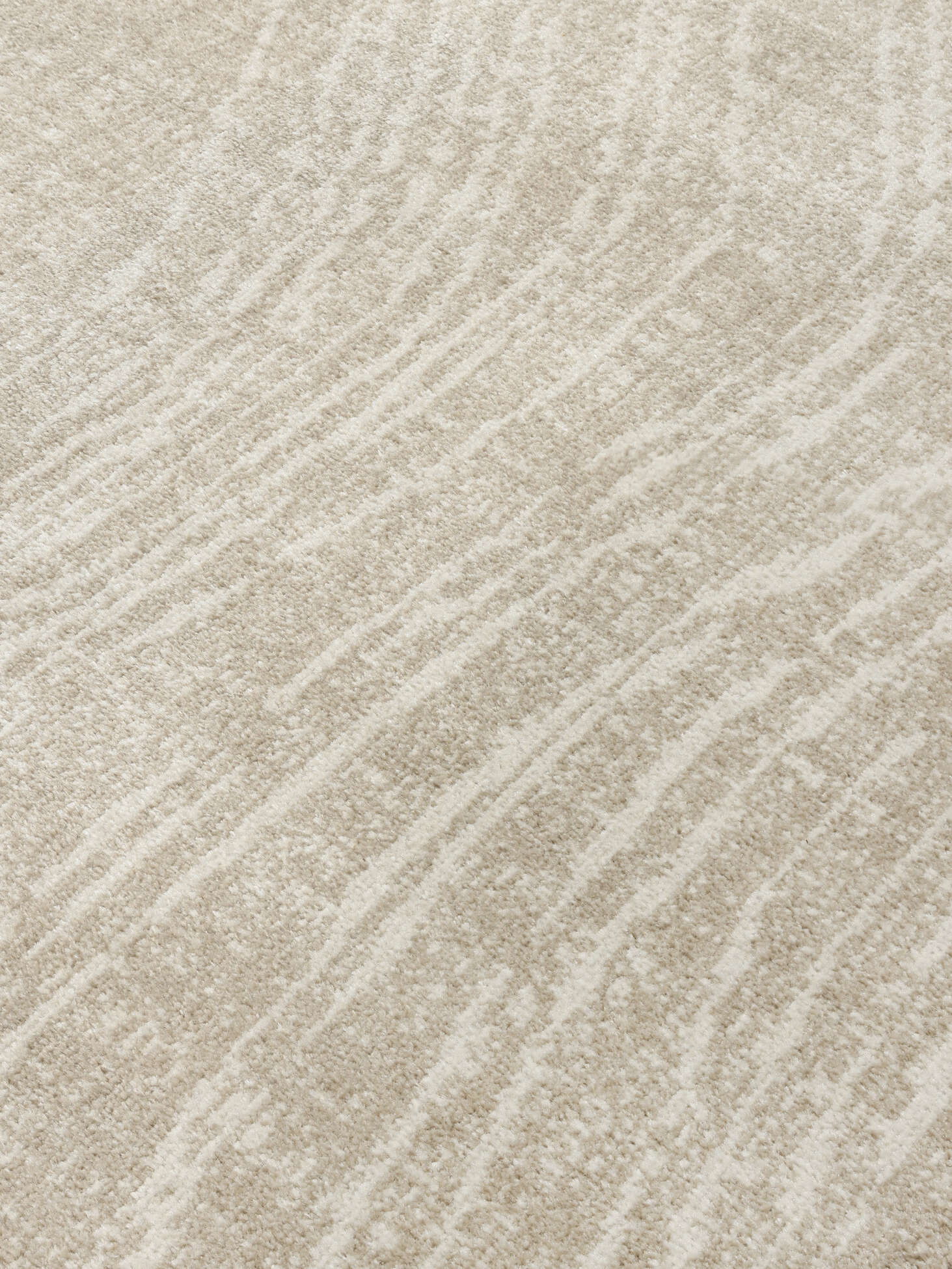 Rugvista Essential - River - Greige / Natural White, Round Ø 200 cm Rug ...