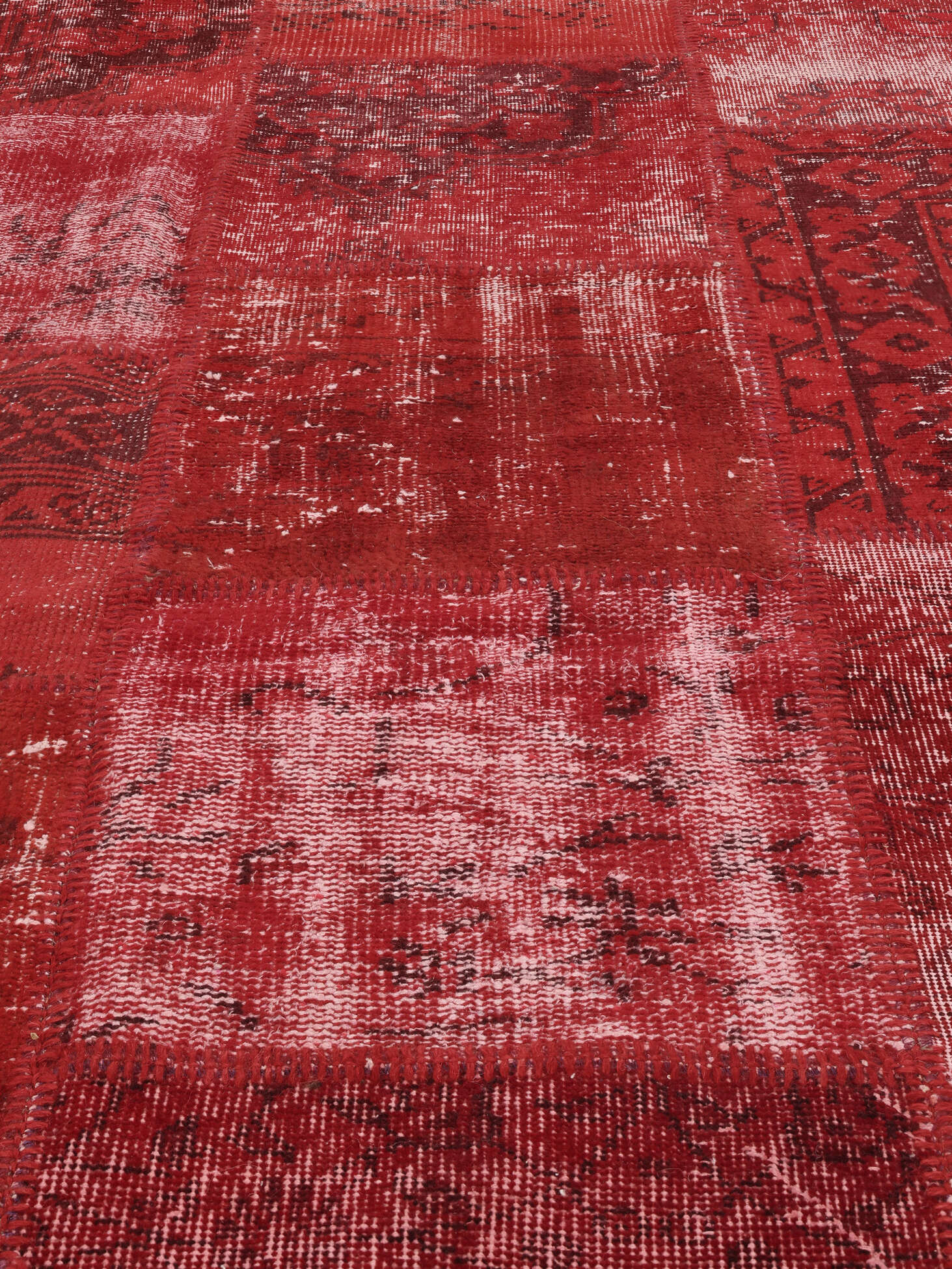 
    Patchwork - Turkiet - Dark red - 202 x 305 cm
  