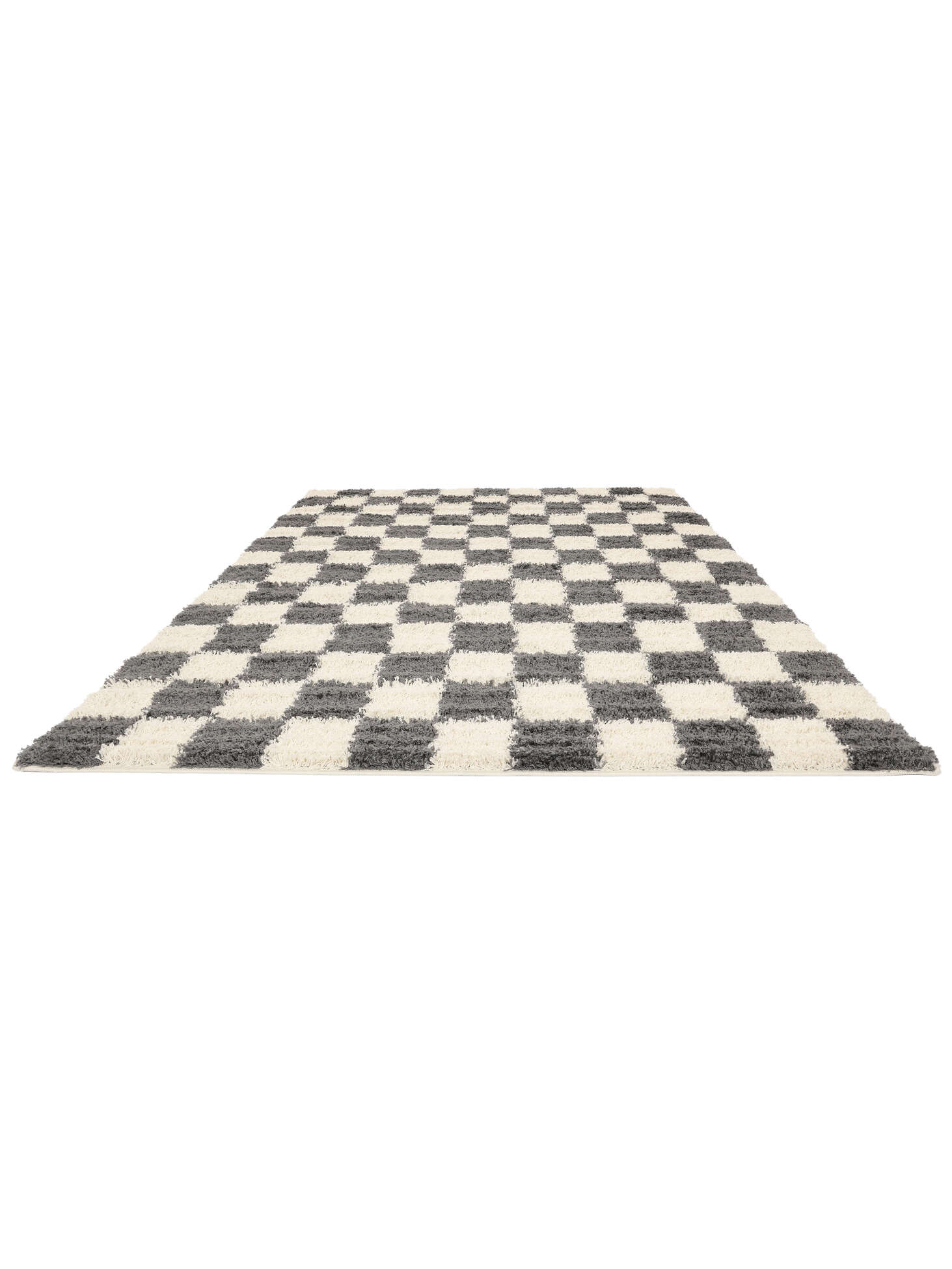Rugvista Essential - Chessie - Dark Grey / Off White 200 x 300 cm Rug ...