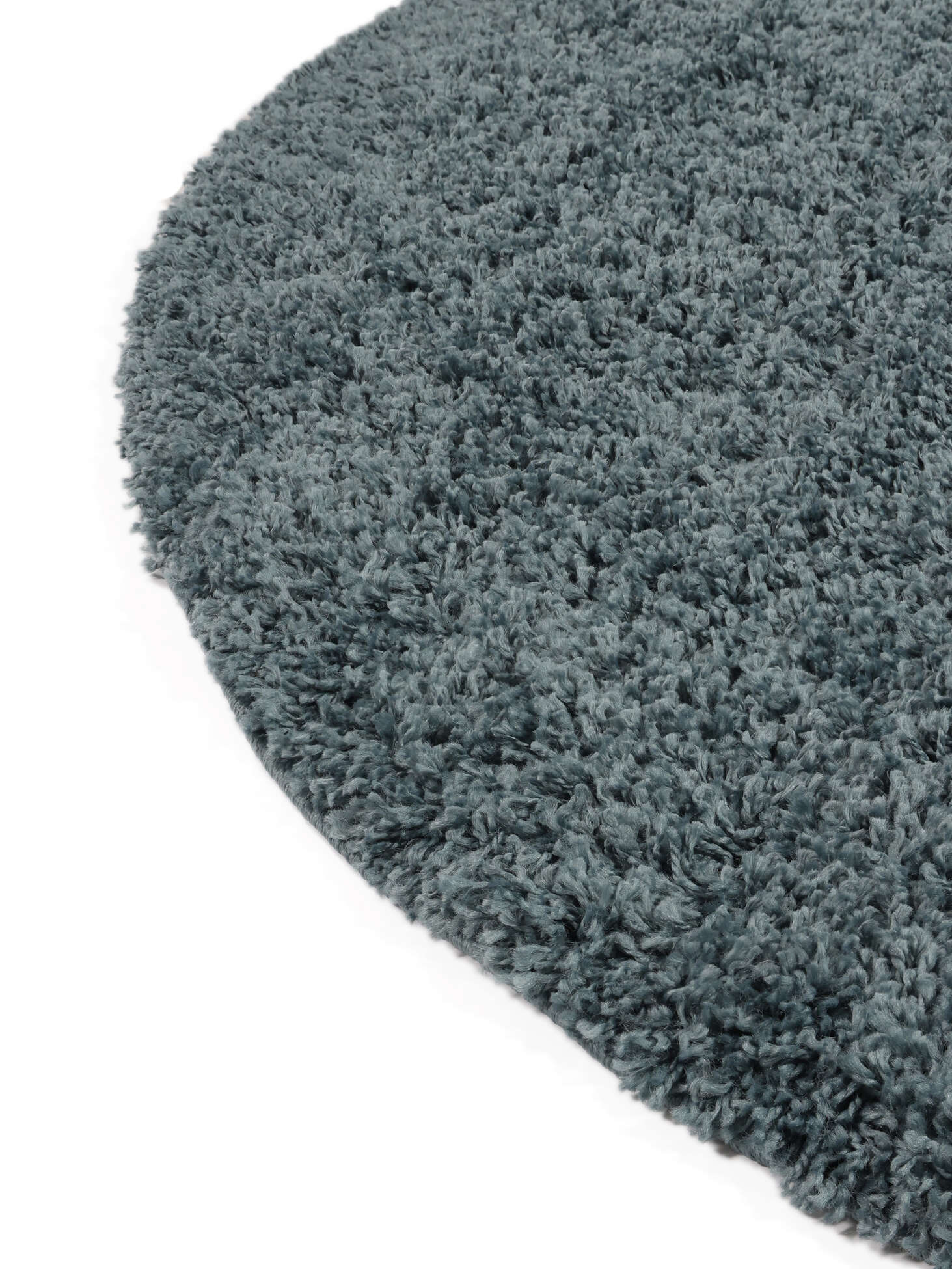 Tapis Rond Aris RugVista - Diamètre 200 Cm - Poil Haut - Couleur Off Blanc - Polypropylène Doux - Nettoyage à Sec